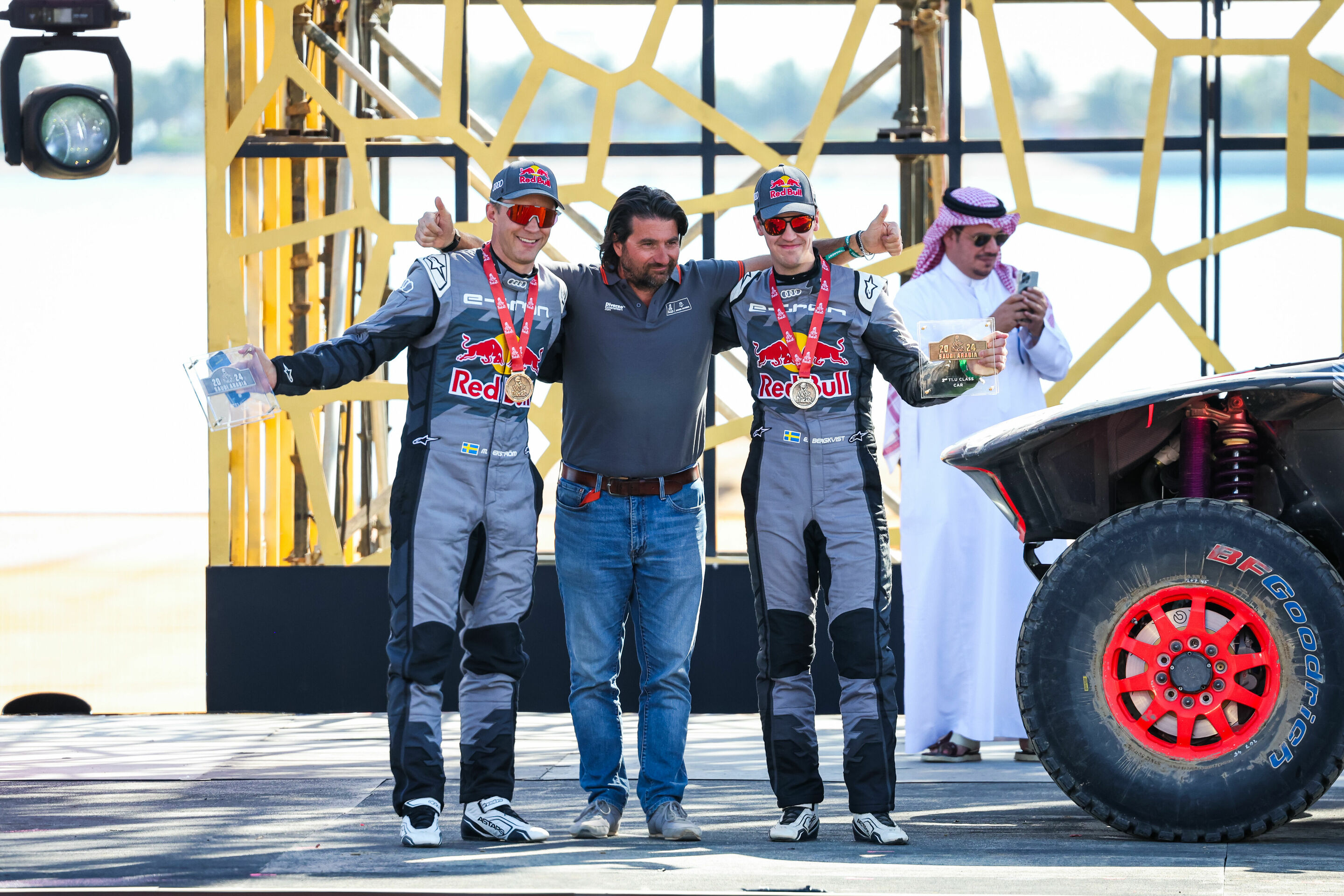 Rallye Dakar 2024 - Mattias Ekström, David Castera, Emil Bergkvist