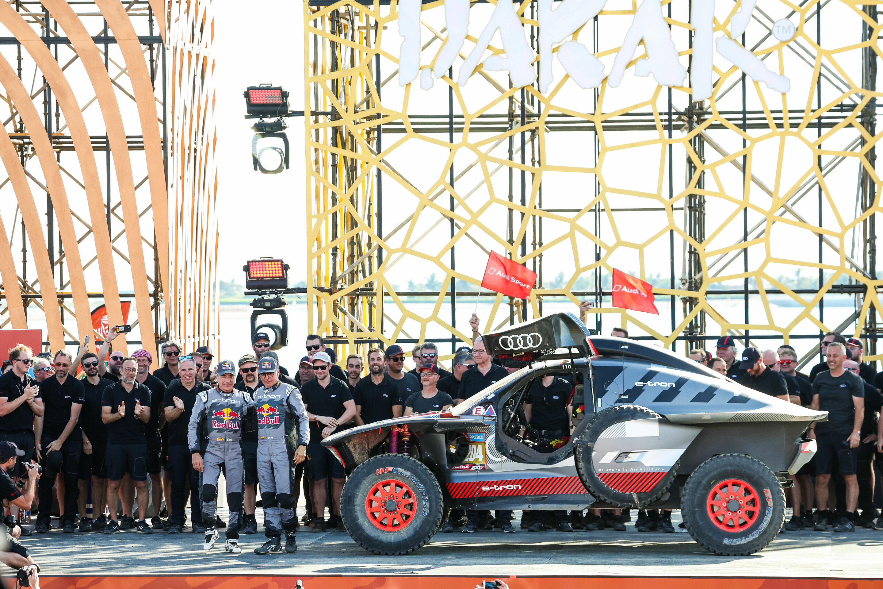 Dakar Rally 2024 - Carlos Sainz, Lucas Cruz, Team Audi Sport
