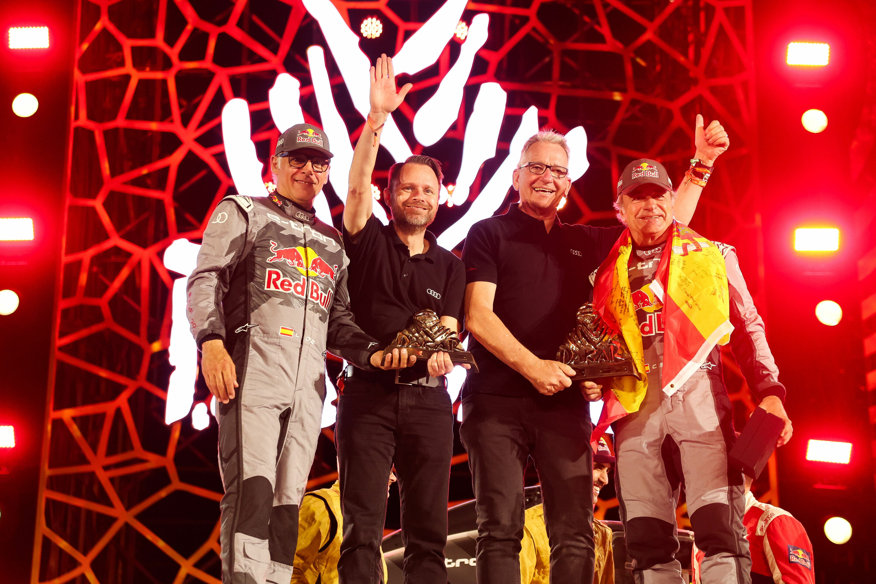 Rallye Dakar 2024 - Lucas Cruz, Rolf Michl, Sven Quandt, Carlos Sainz