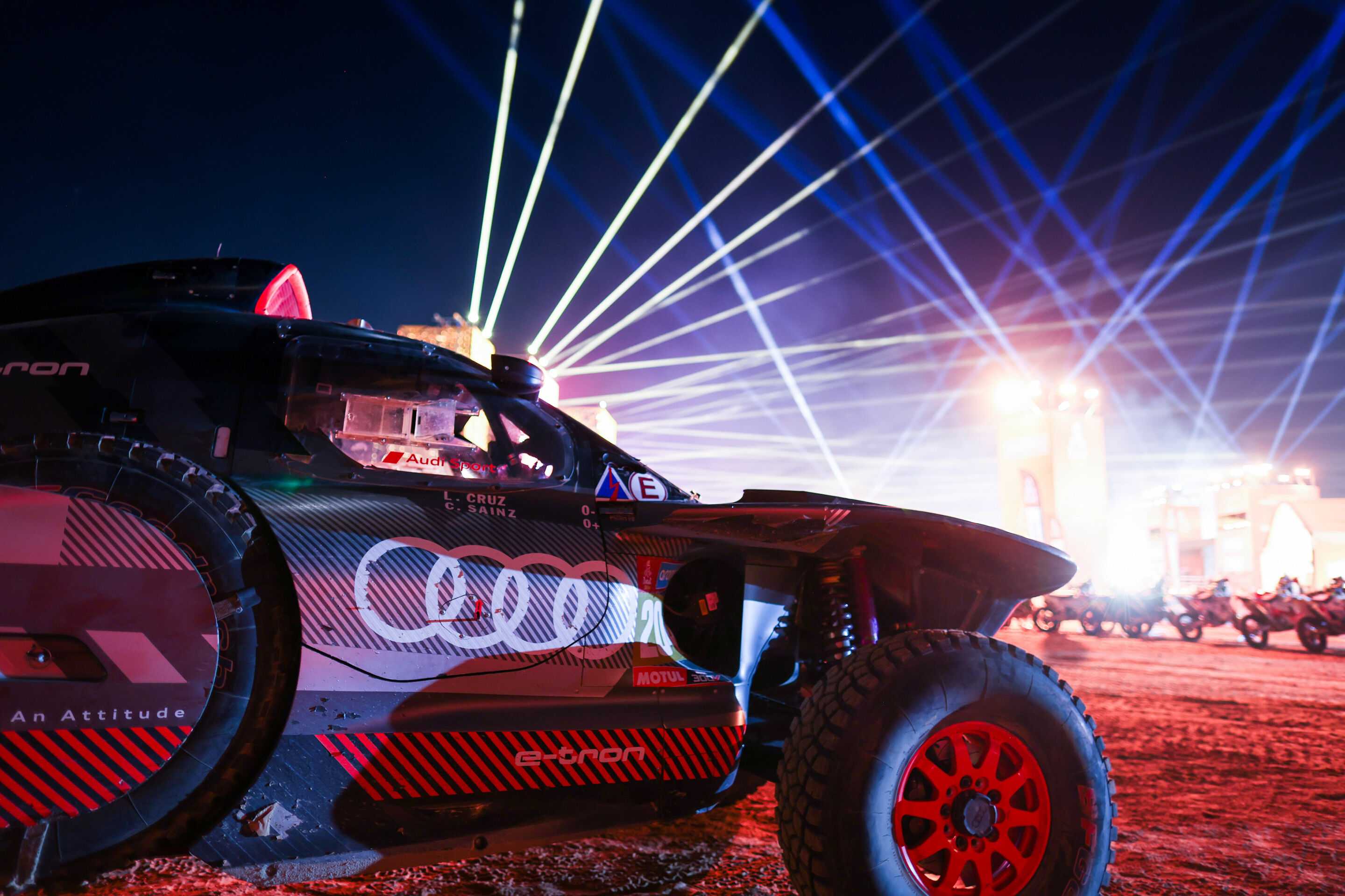 Rallye Dakar 2024 - Audi RS Q e-tron #204 (Team Audi Sport), Carlos Sainz/Lucas Cruz