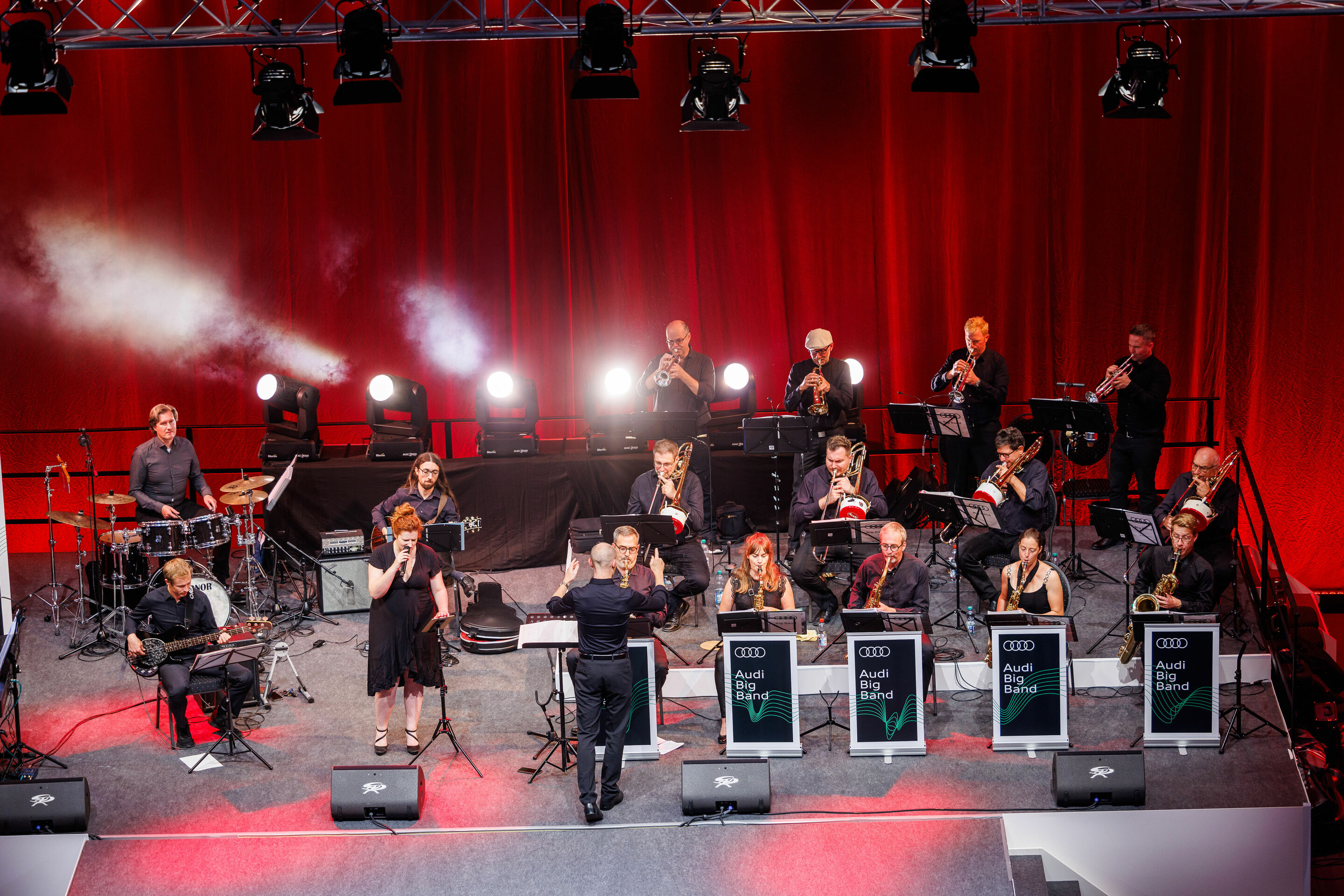Kinderkonzert und Big-Band-Sound - Nach ihrem ersten Konzert im Frühjahr 2023 tritt die Audi Big auch im kommenden Frühjahr wieder in Ingolstadt auf.