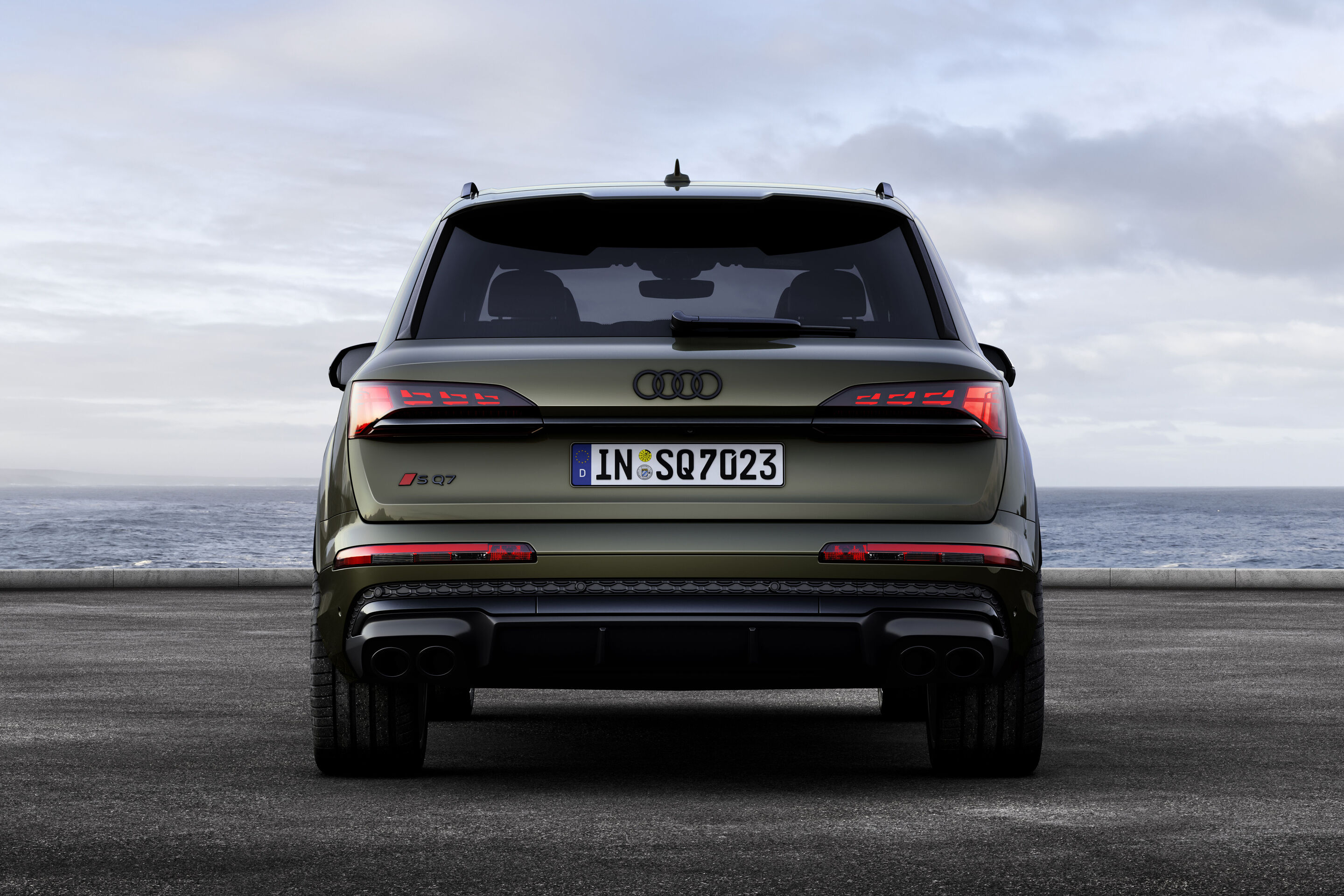 Audi SQ7 TFSI (until 2026) - Static photo, 
Colour: Oak green pearl effect