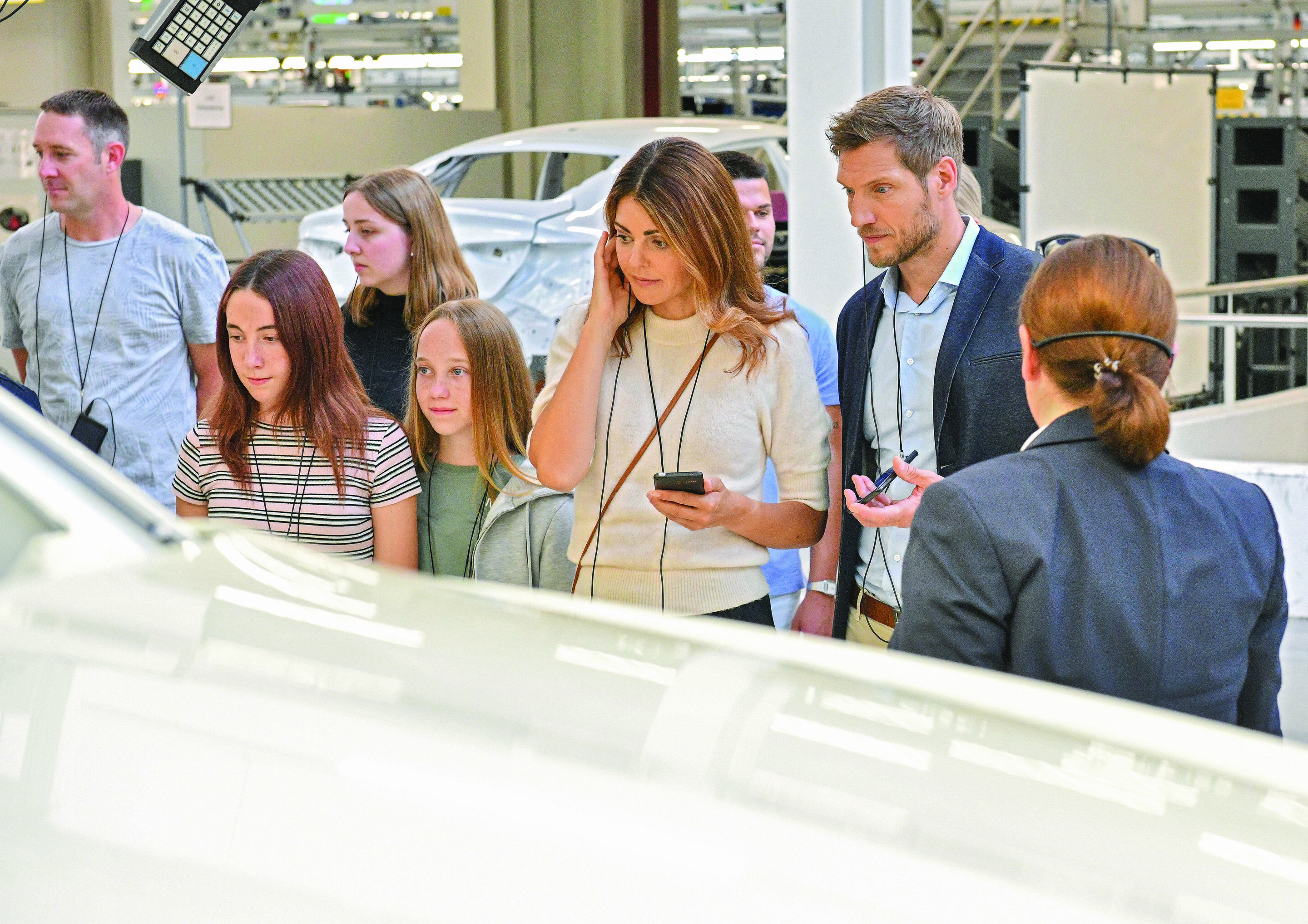 Family Tour: spannende Führung durch die Montage - Bei der einstündigen Family Tour können Groß und Klein gemeinsam die Produktionsabläufe entdecken.