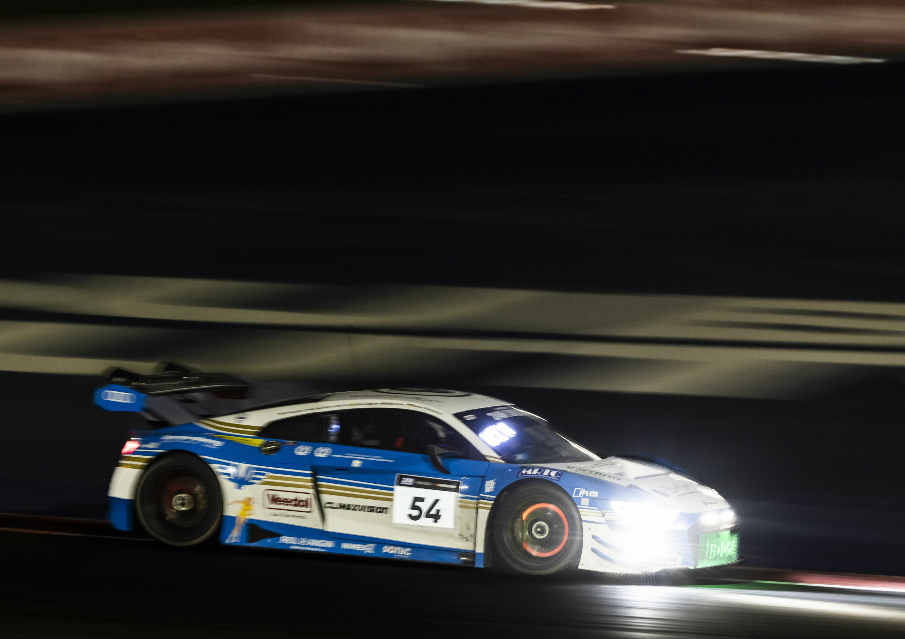 24h Dubai 2024 - Audi R8 LMS #54 (Eastalent Racing), Christopher Haase/Gilles Magnus/Simon Reicher/Markus Winkelhock/Mike Zhou