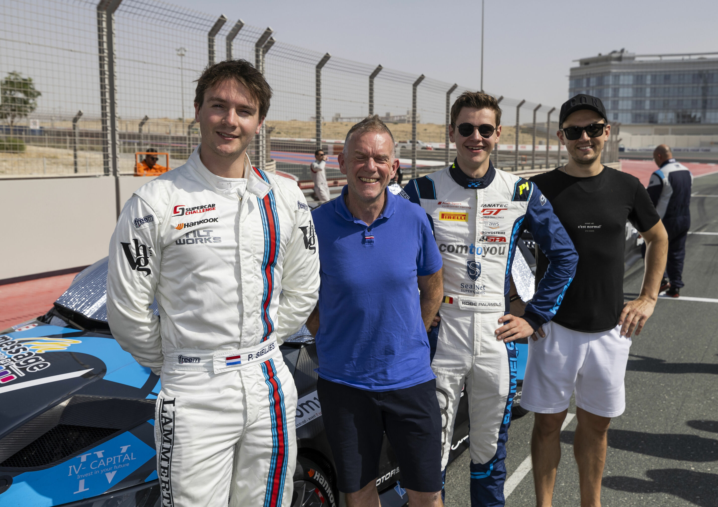 24h Dubai 2024 - Paul Sieljes, James Kaye, Kobe Pauwels, Ivars Vallers