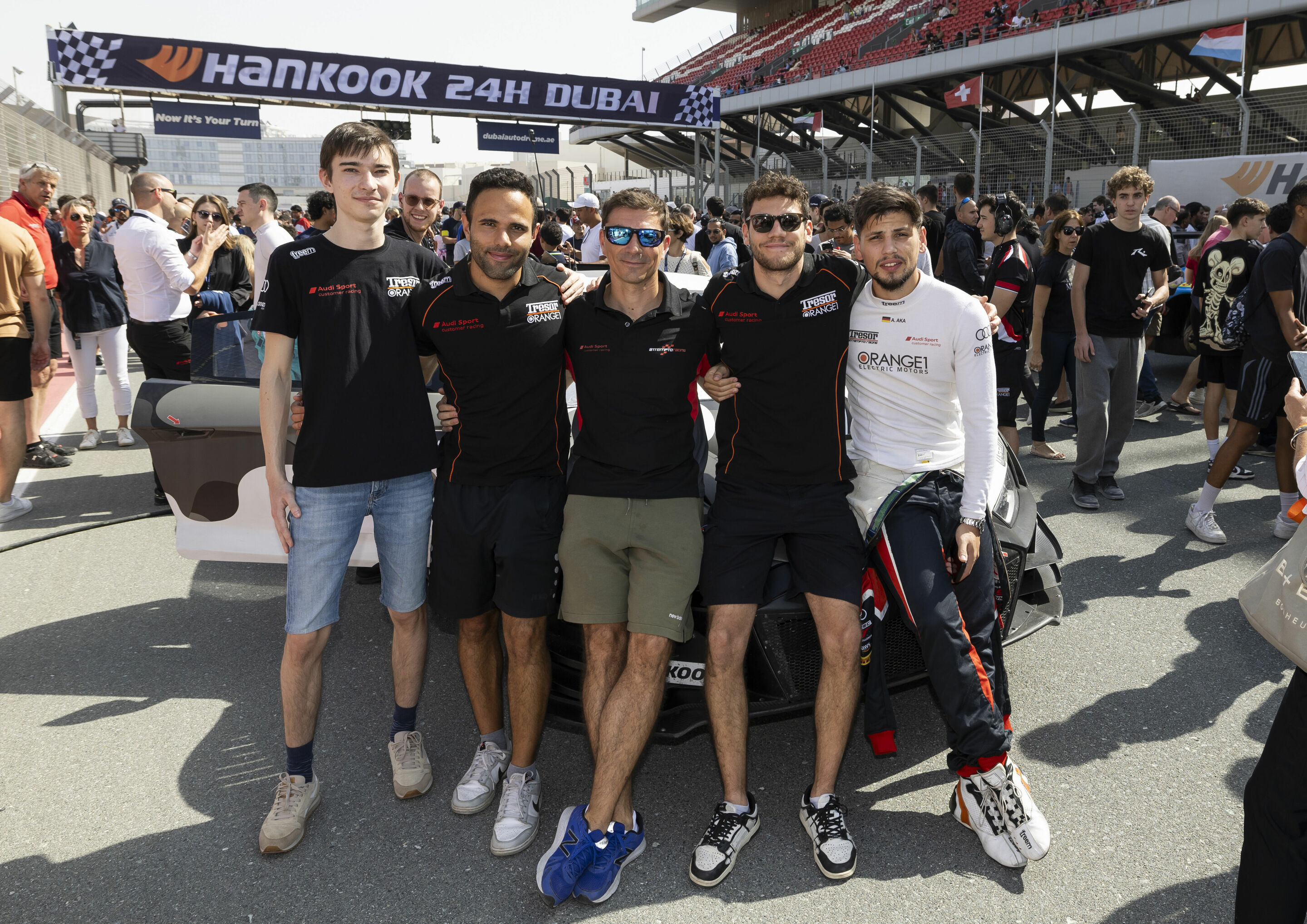 24h Dubai 2024 - Sergej Titarenko, Dylan Pereira, Andrej Mukowoz, Ricardo Feller, Alex Aka