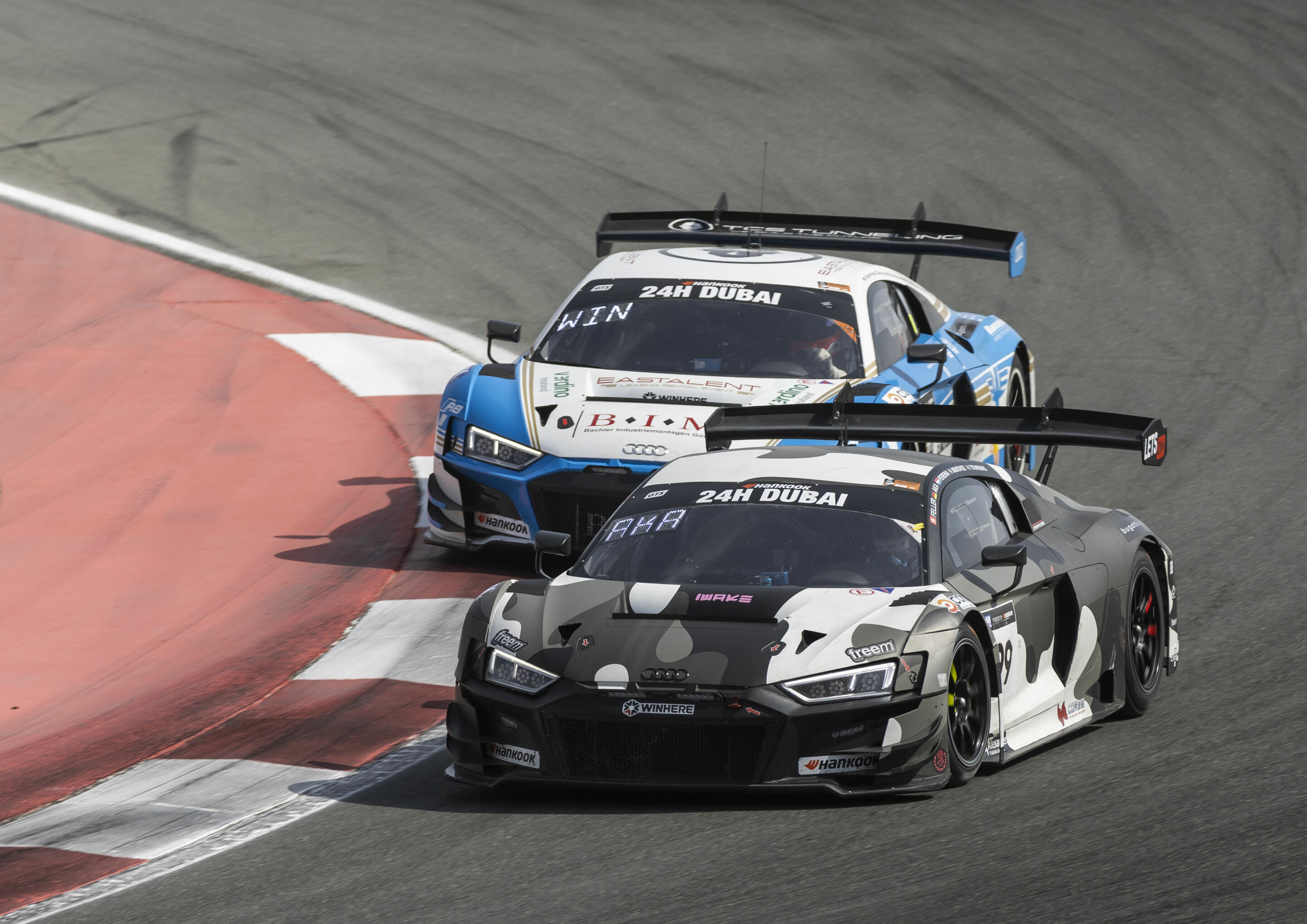 24h Dubai 2024 - Audi R8 LMS #99 (Attempto Racing), Alex Aka/Ricardo Feller/Dylan Pereira/Sergej Titarenko/Andrej Mukovoz