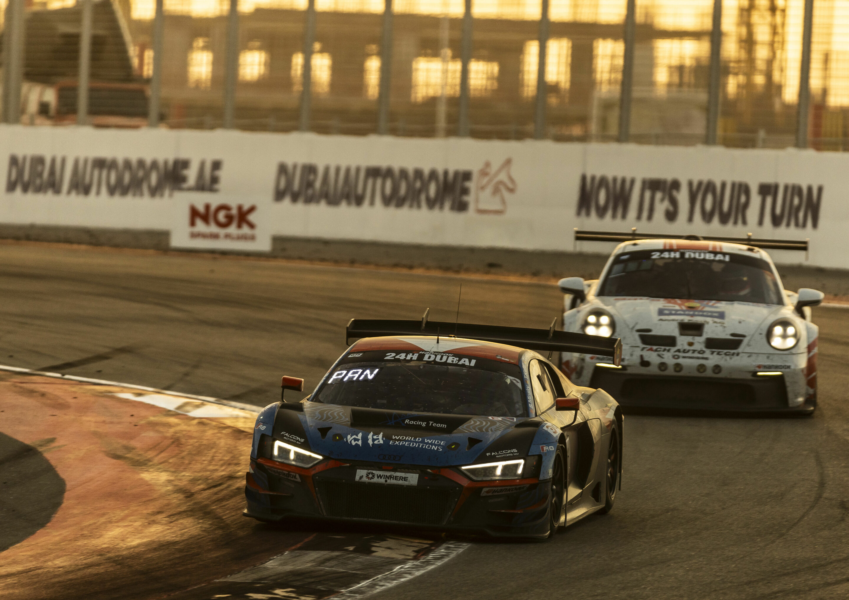 24h Dubai 2024 - Audi R8 LMS #21 (Haas Racing Team), Mathieu Detry/Thomas Kiefer/Torsten Kratz/Stanislav Minsky/Miika Panu