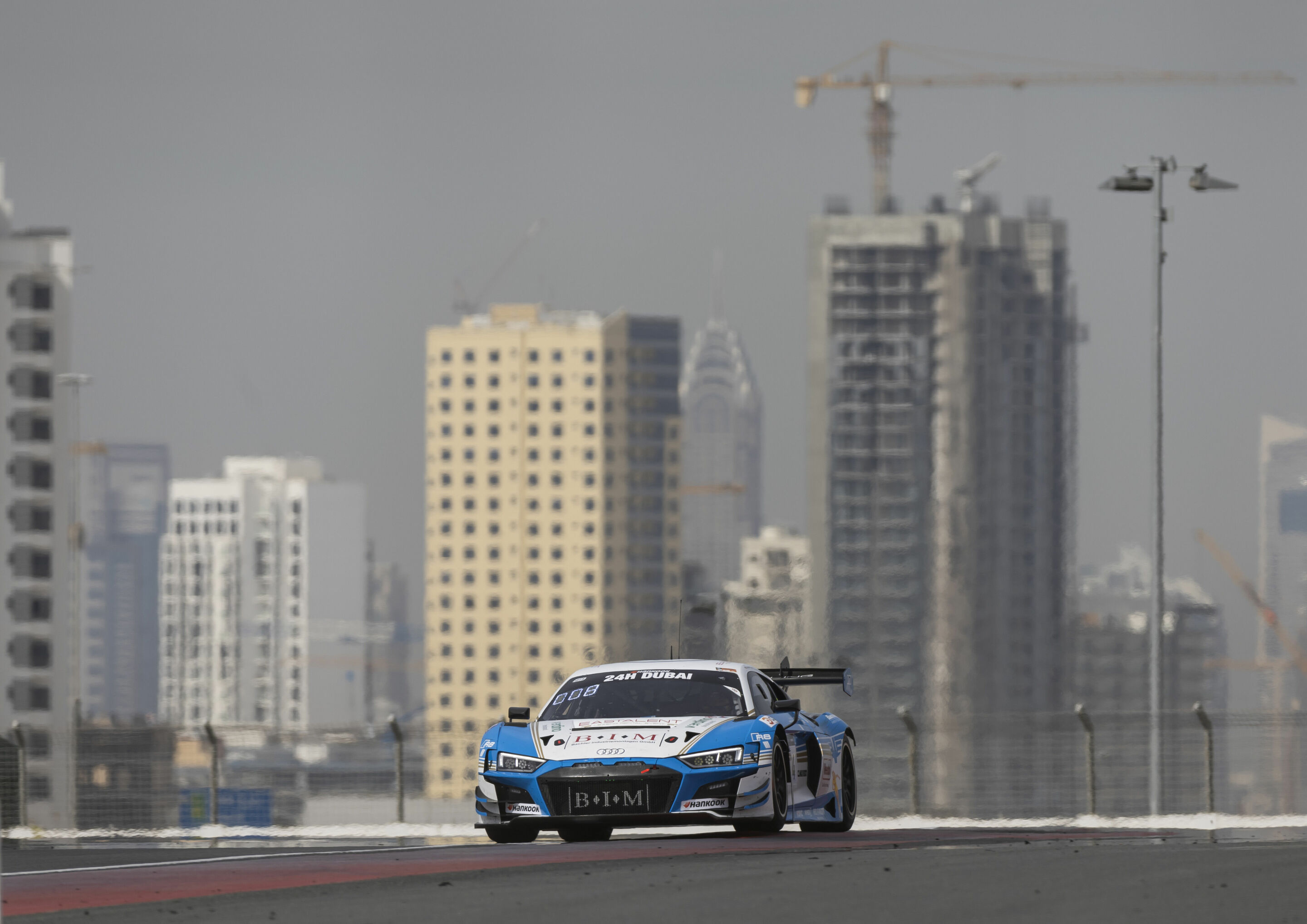24h Dubai 2024 - Audi R8 LMS #54 (Eastalent Racing), Christopher Haase/Gilles Magnus/Simon Reicher/Markus Winkelhock/Mike Zhou