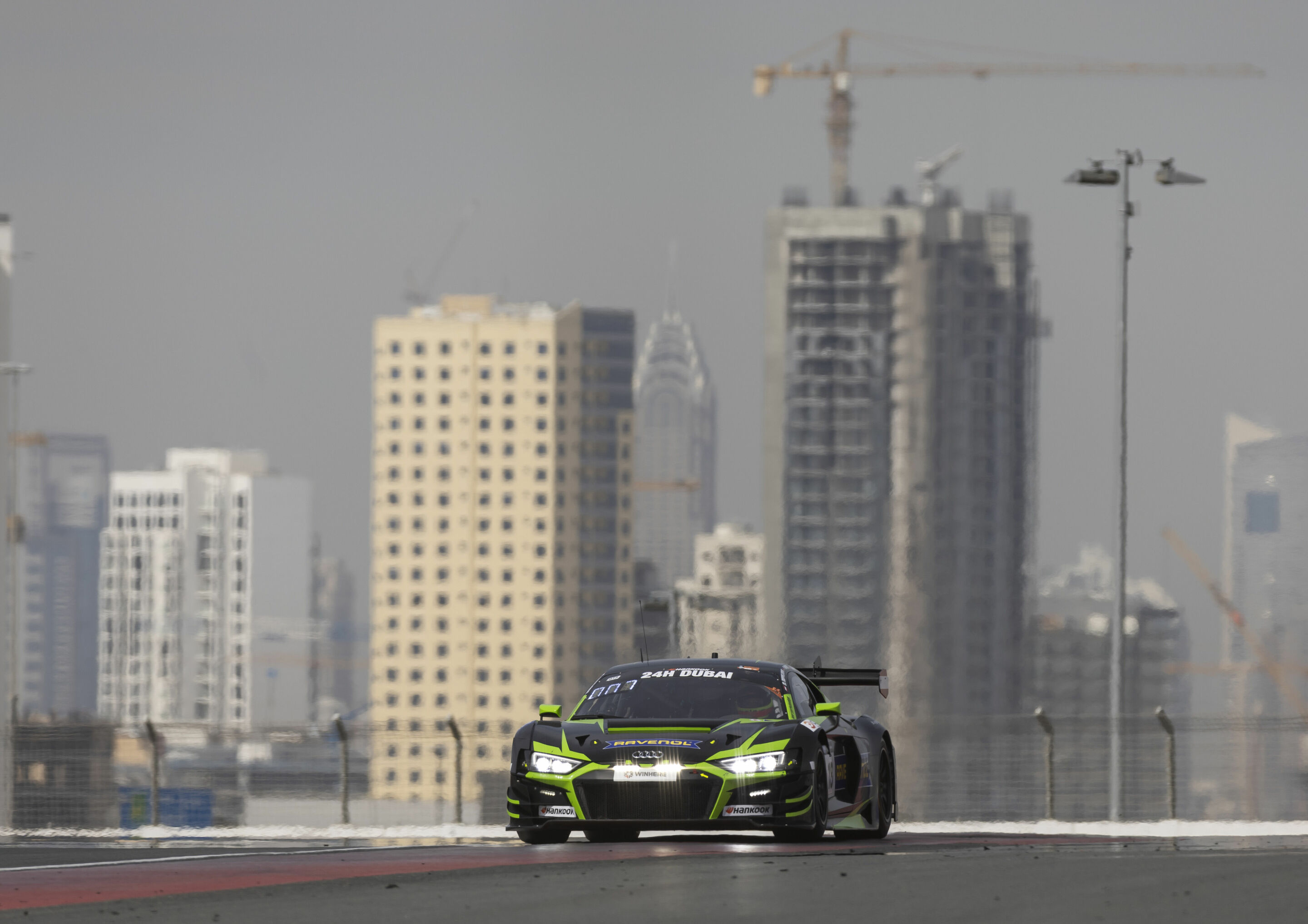 24h Dubai 2024 - Audi R8 LMS #18 (Saintéloc Junior Team), Michael Doppelmayr/Elia Erhart/Swen Herberger/Pierre Kaffer