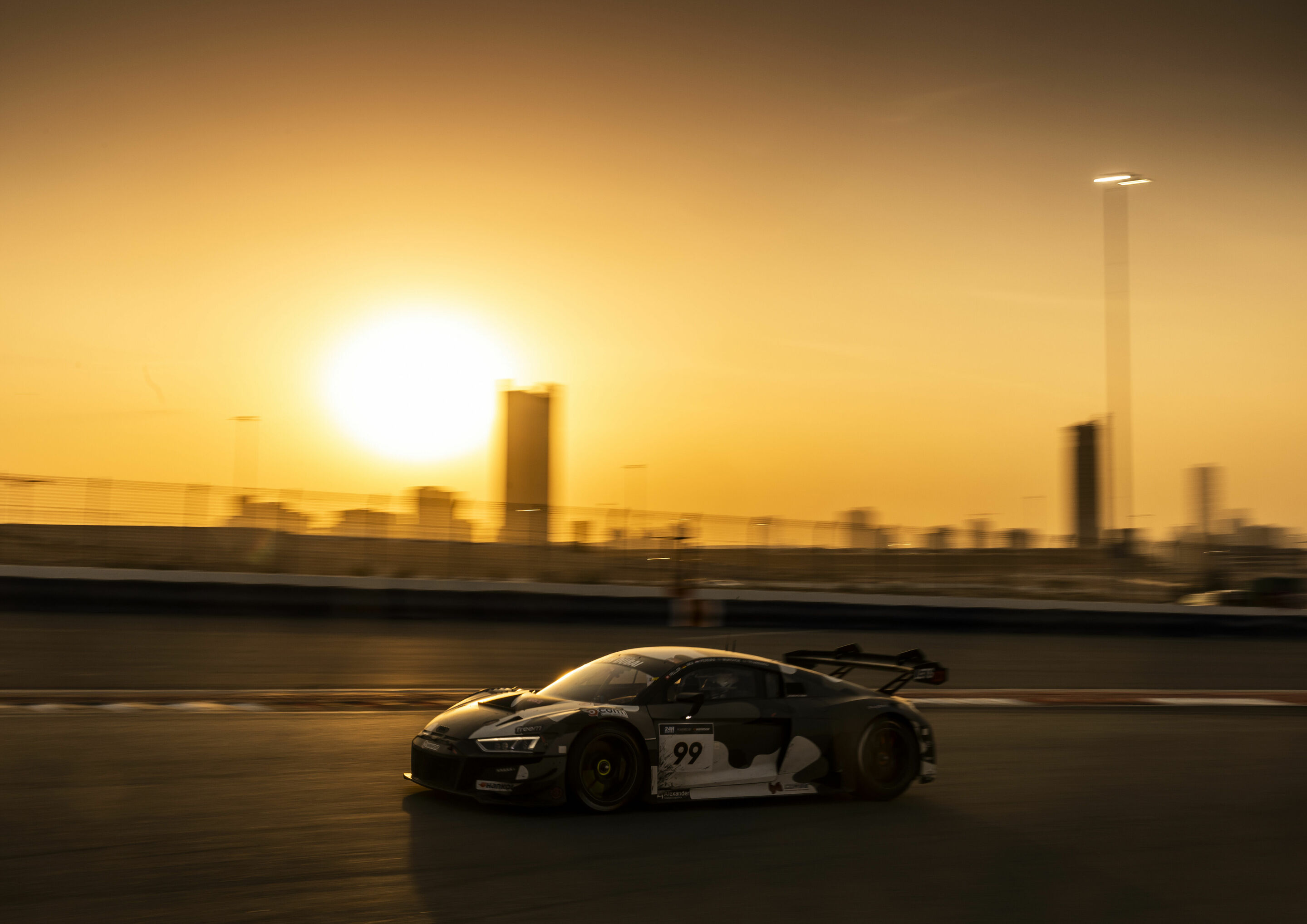24h Dubai 2024 - Audi R8 LMS #99 (Attempto Racing), Alex Aka/Ricardo Feller/Dylan Pereira/Sergej Titarenko/Andrej Mukovoz