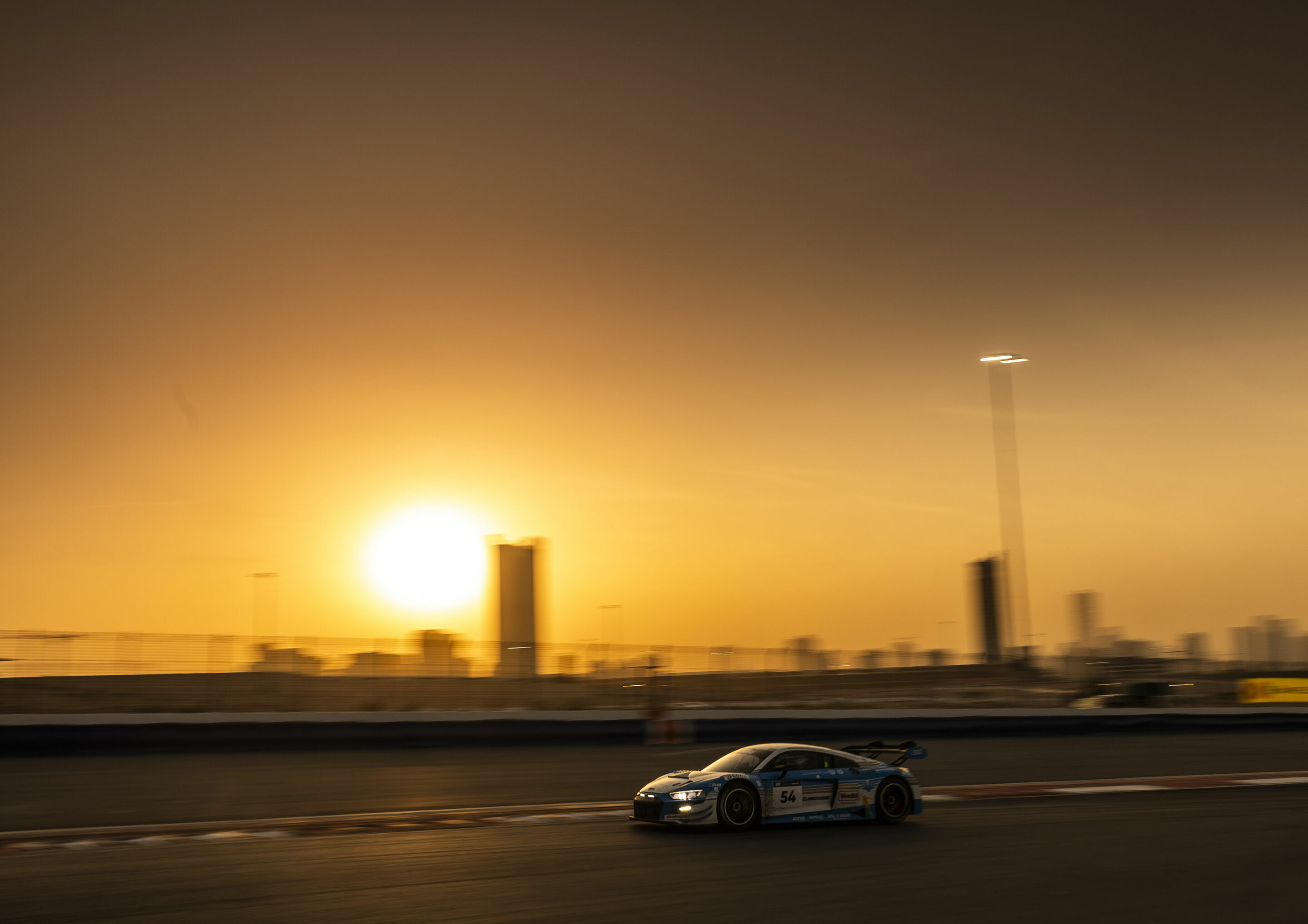 24h Dubai 2024 - Audi R8 LMS #54 (Eastalent Racing), Christopher Haase/Gilles Magnus/Simon Reicher/Markus Winkelhock/Mike Zhou