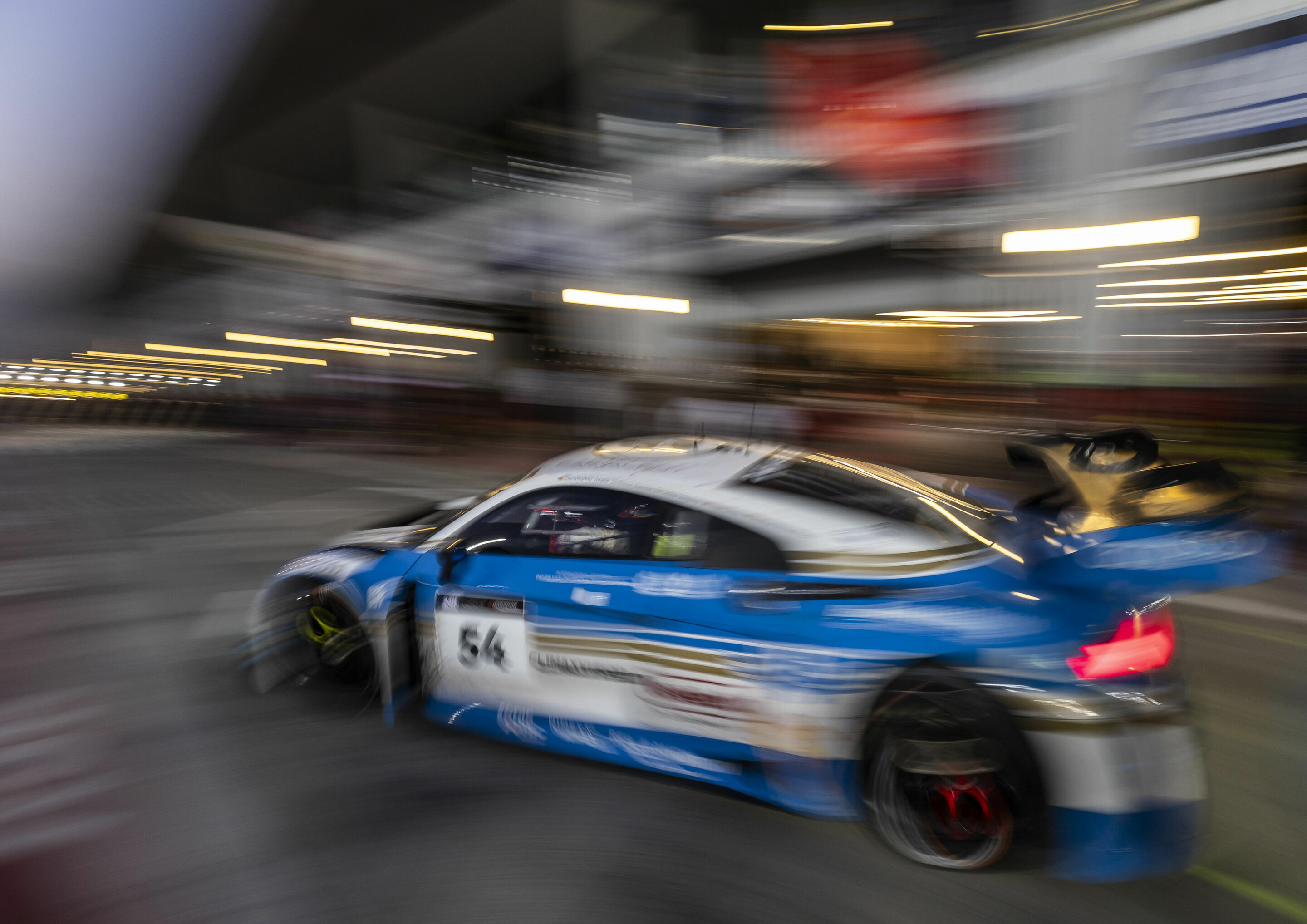 24h Dubai 2024 - Audi R8 LMS #54 (Eastalent Racing), Christopher Haase/Gilles Magnus/Simon Reicher/Markus Winkelhock/Mike Zhou