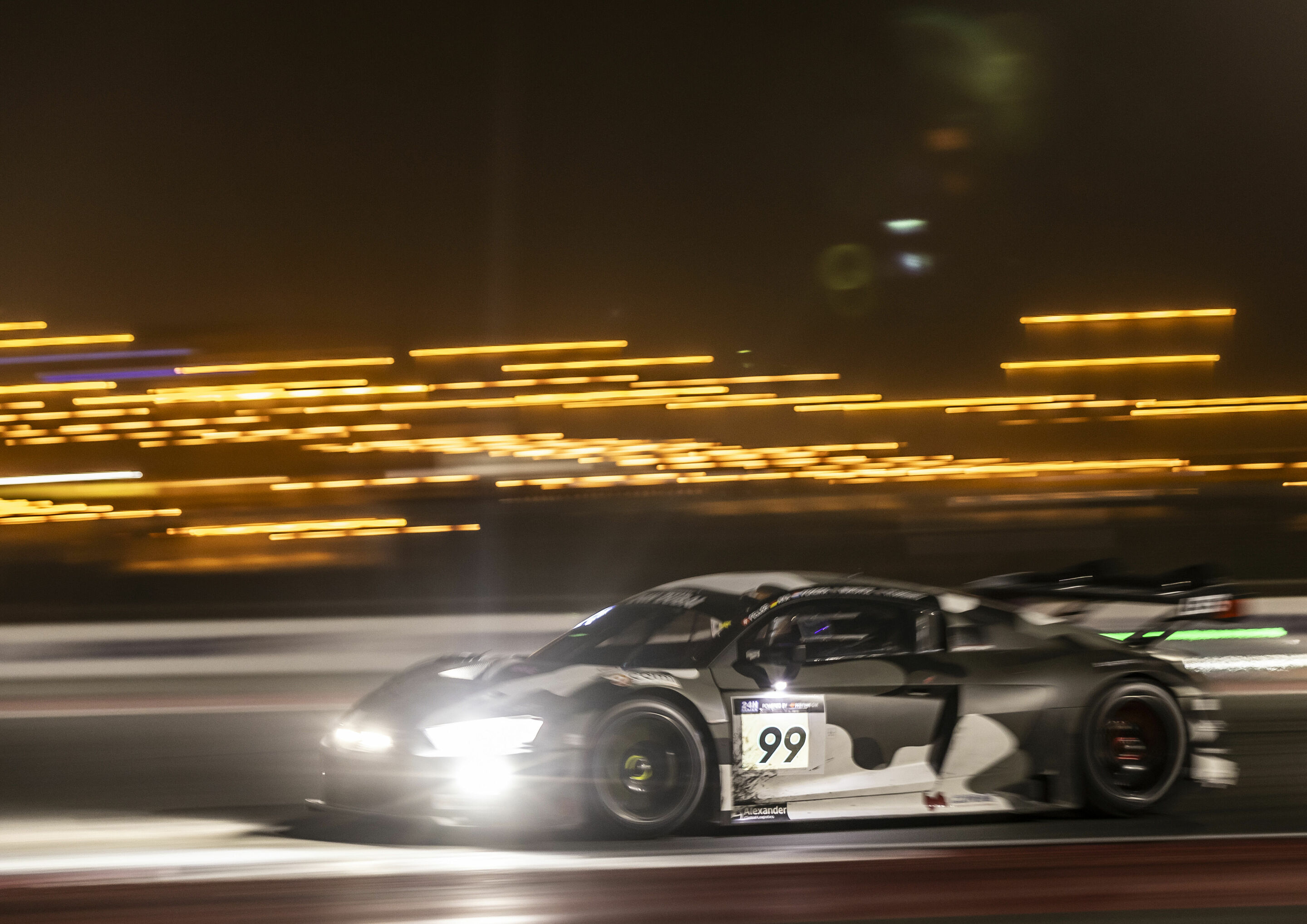 24h Dubai 2024 - Audi R8 LMS #99 (Attempto Racing), Alex Aka/Ricardo Feller/Dylan Pereira/Sergej Titarenko/Andrej Mukovoz