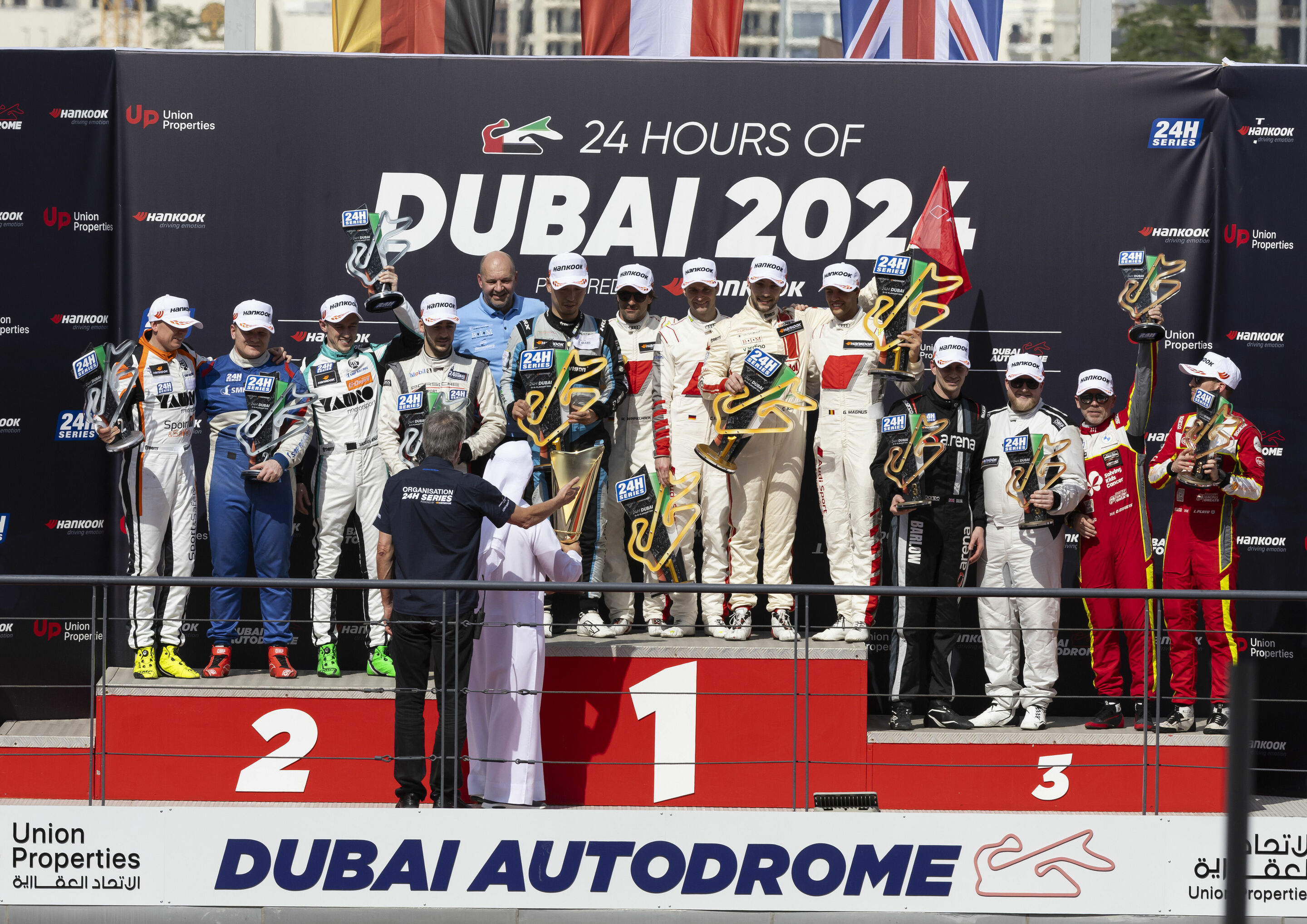 24h Dubai 2024 - Peter Reicher, Mike Zhou, Markus Winkelhock, Christopher Haase, Simon Reicher, Gilles Magnus