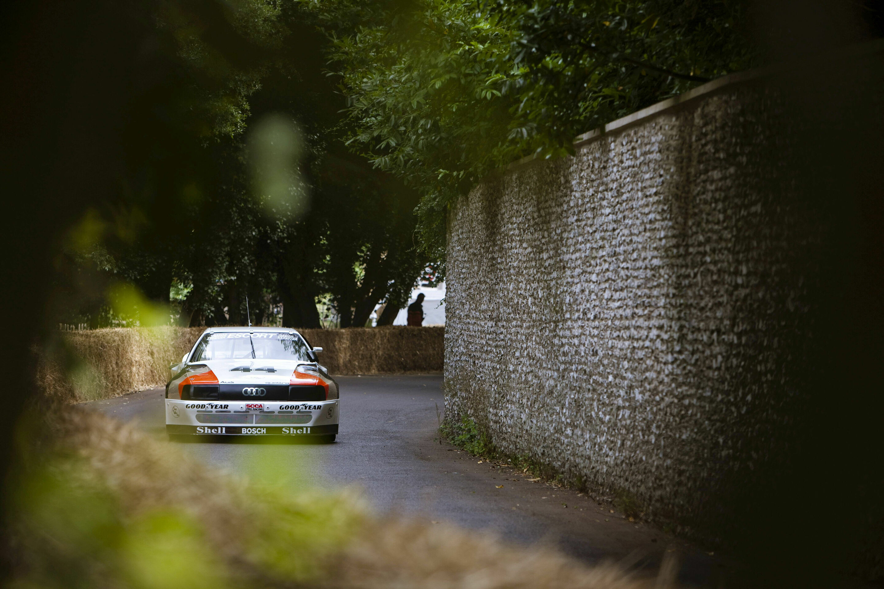 Audi Tradition at many international events in 2024 - Audi Tradition at the Goodwood Festival of Speed, West Sussex, England.