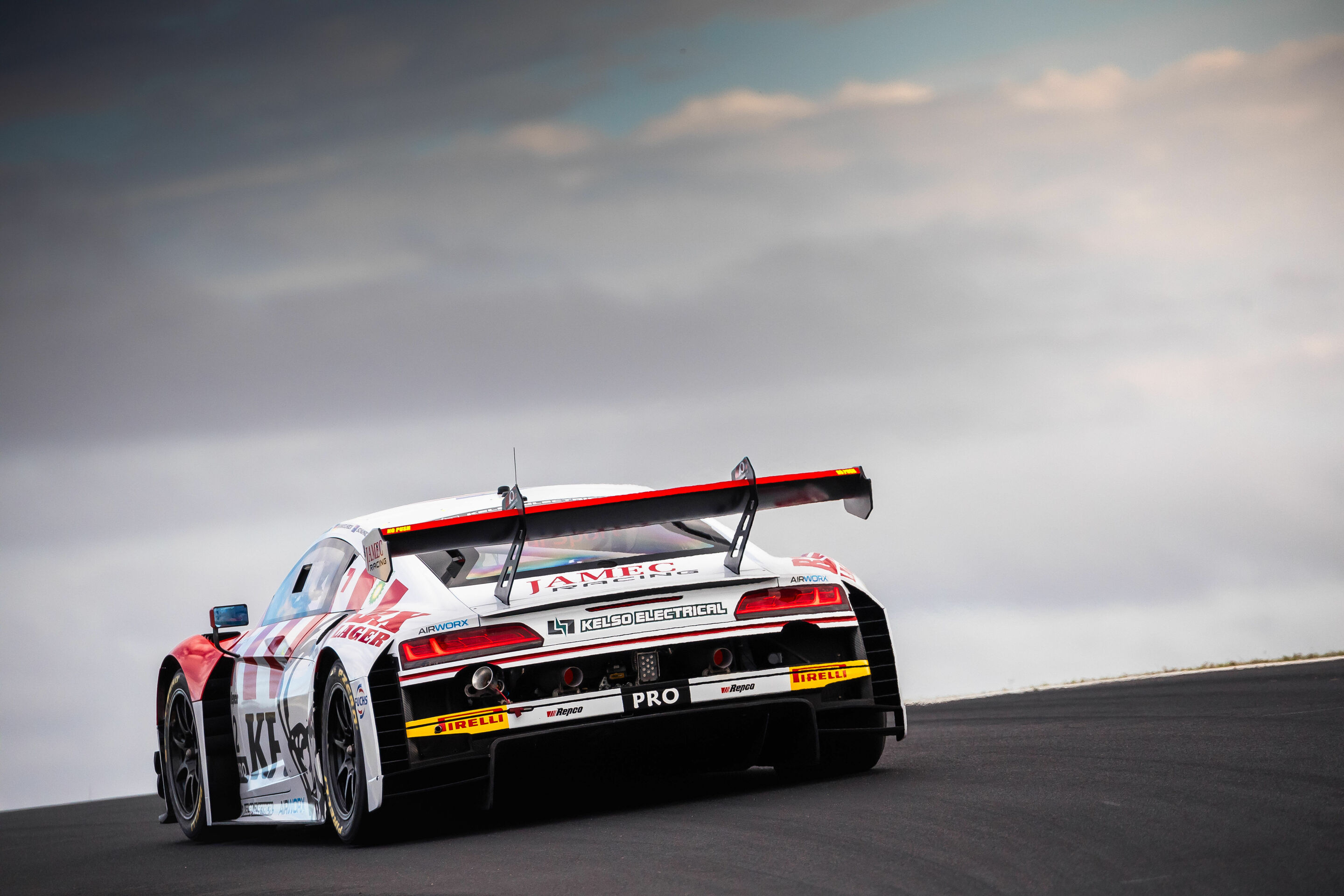 12h Bathurst 2024 - Audi R8 LMS #2 (KFC Team MPC), Ricardo Feller/Brad Schumacher/Markus Winkelhock