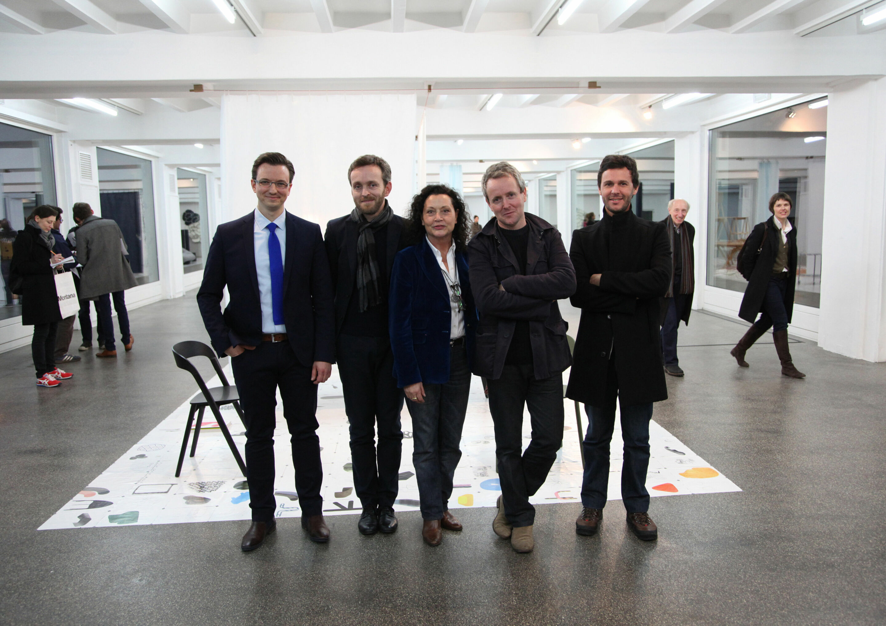 Designer Miguel Vieira Baptista wins “Audi Mentor Prize by A&W” - In the rooms of the „Kölnischer Kunstverein“, objects of the winning designers are on display: Audi Senior Designer André Georgi, the Bouroullec brothers as winner of the title „A&W Designer...