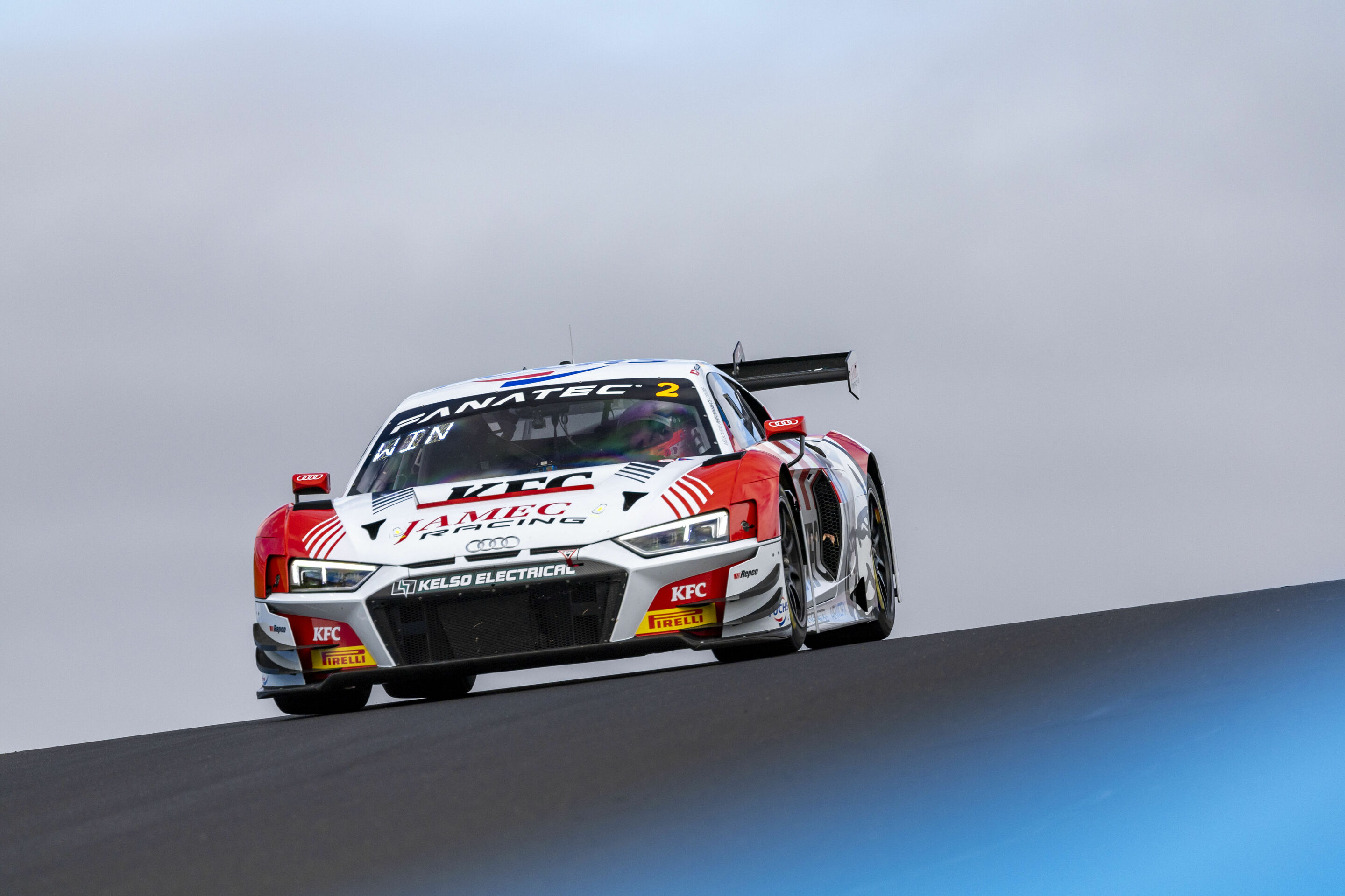 12h Bathurst 2024 - Audi R8 LMS #2 (KFC Team MPC), Ricardo Feller/Brad Schumacher/Markus Winkelhock