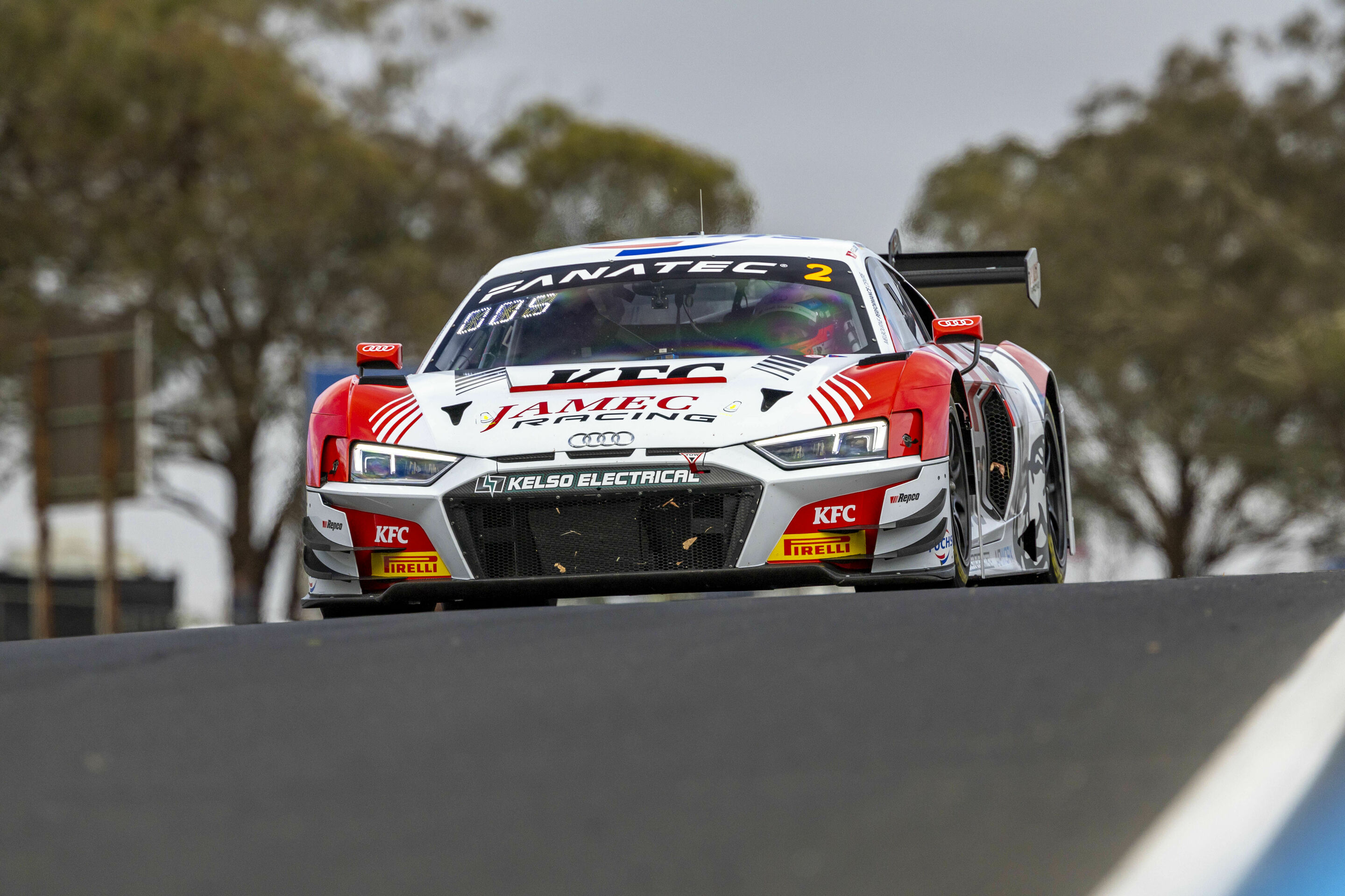 12h Bathurst 2024 - Audi R8 LMS #2 (KFC Team MPC), Ricardo Feller/Brad Schumacher/Markus Winkelhock