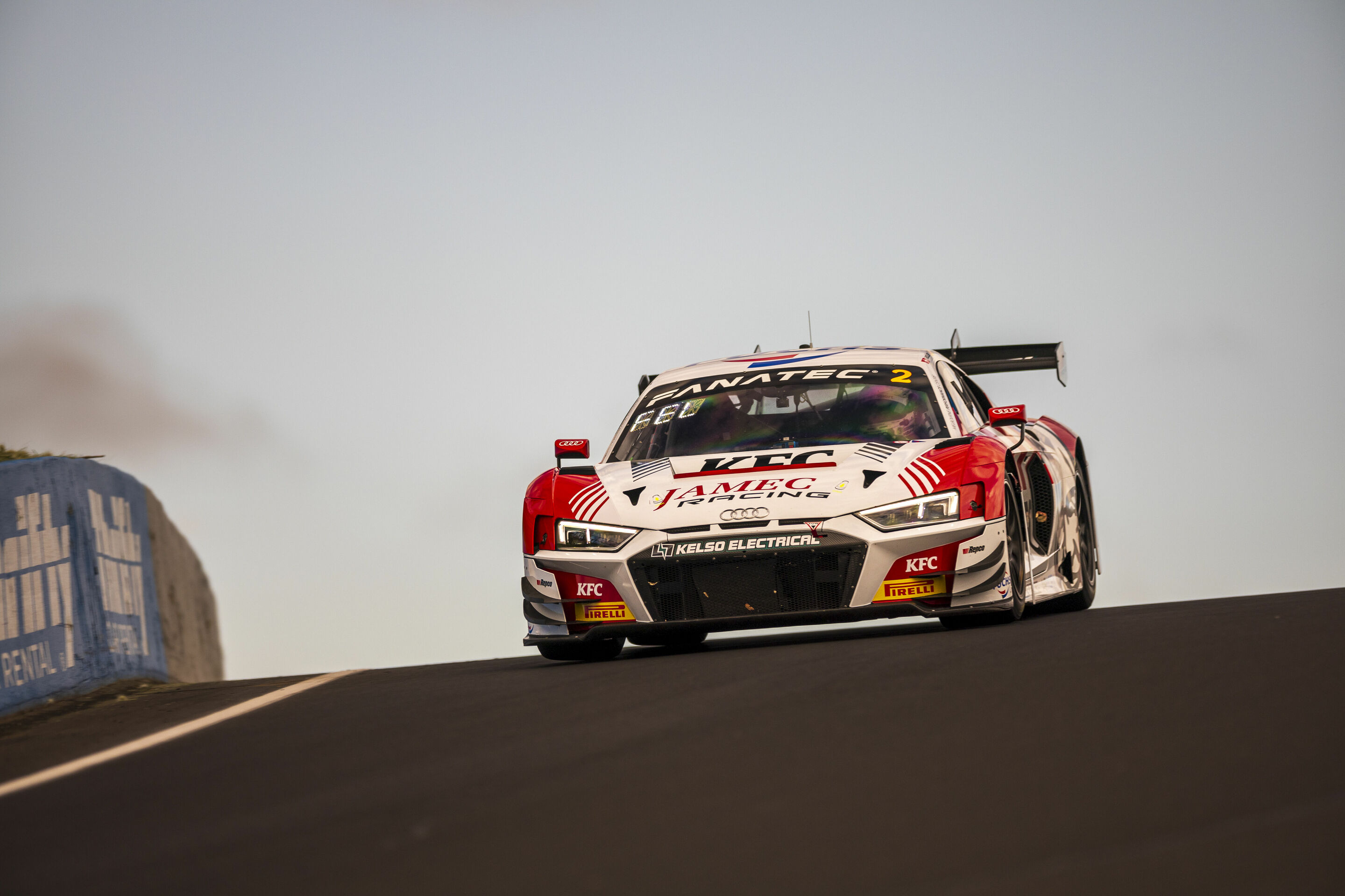 12h Bathurst 2024 - Audi R8 LMS #2 (KFC Team MPC), Ricardo Feller/Brad Schumacher/Markus Winkelhock