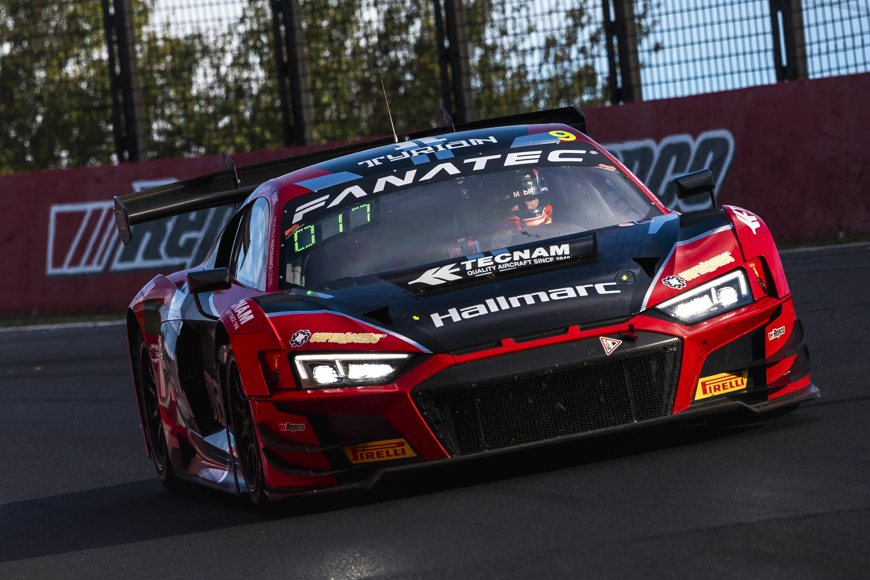 12h Bathurst 2024 - Audi R8 LMS #9 (Hallmarc Team MPC), Marc Cini/Dean Fiore/Lee Holdsworth