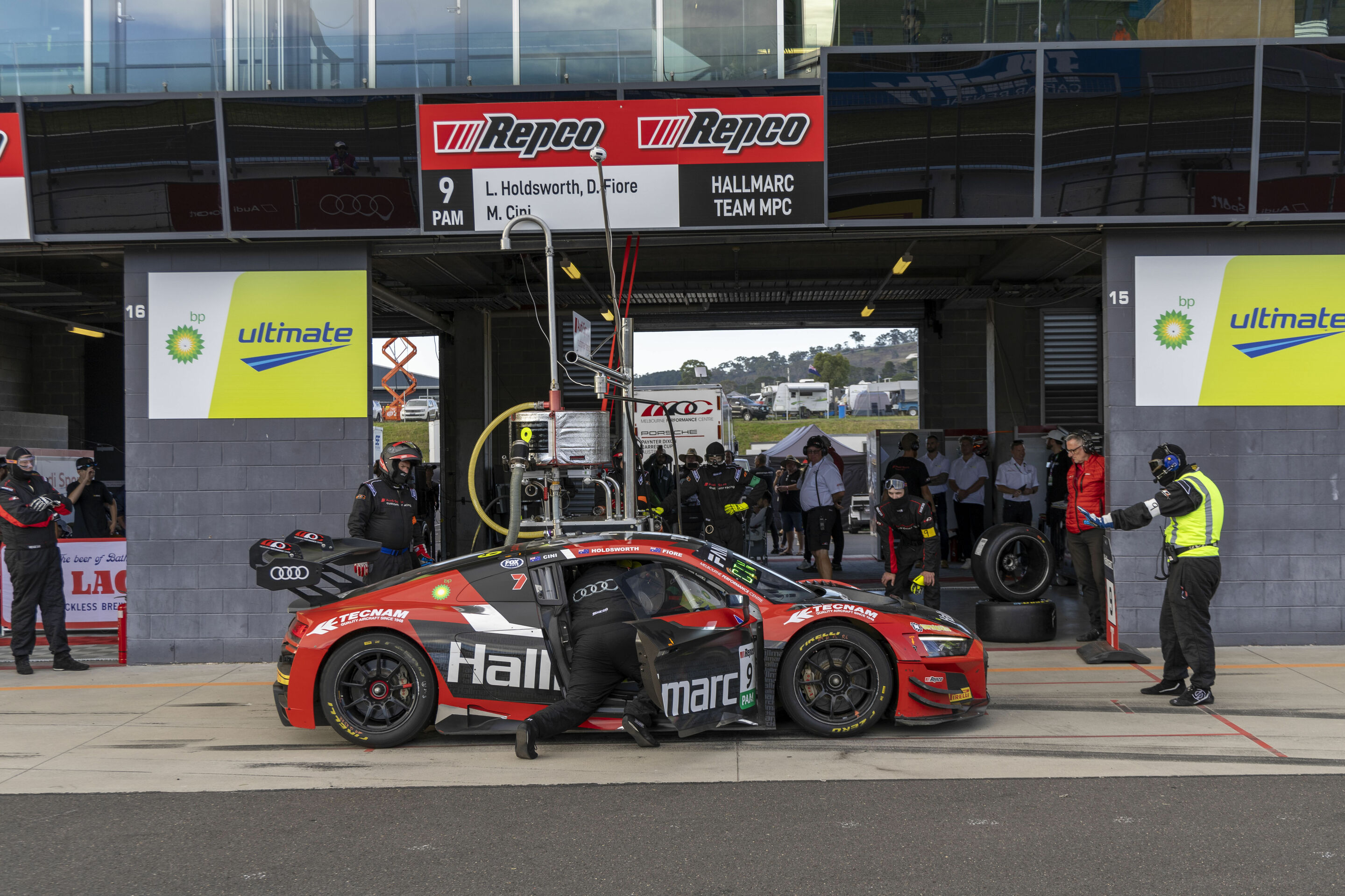 12h Bathurst 2024 - Audi R8 LMS #9 (Hallmarc Team MPC), Marc Cini/Dean Fiore/Lee Holdsworth