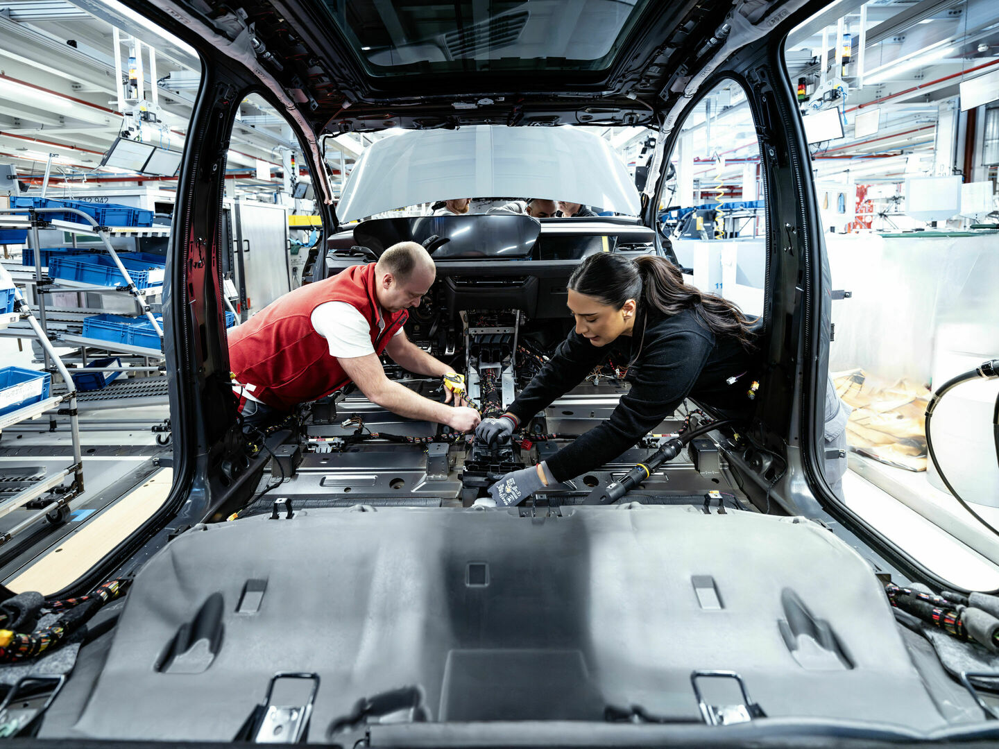 Production Audi Q6 e-tron at the Ingolstadt site | Photo | audi.com