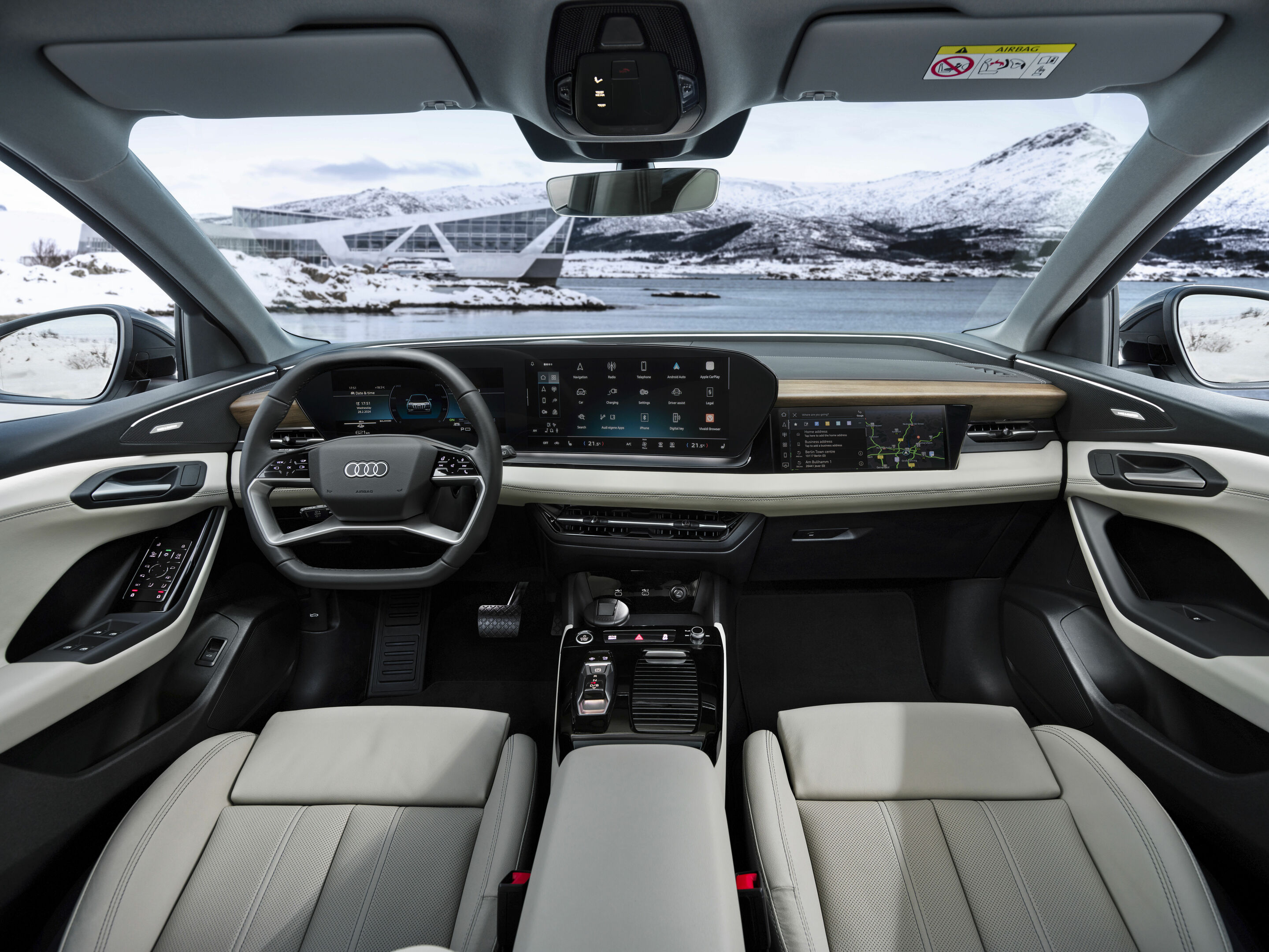 Audi Q6 e-tron quattro - Cockpit