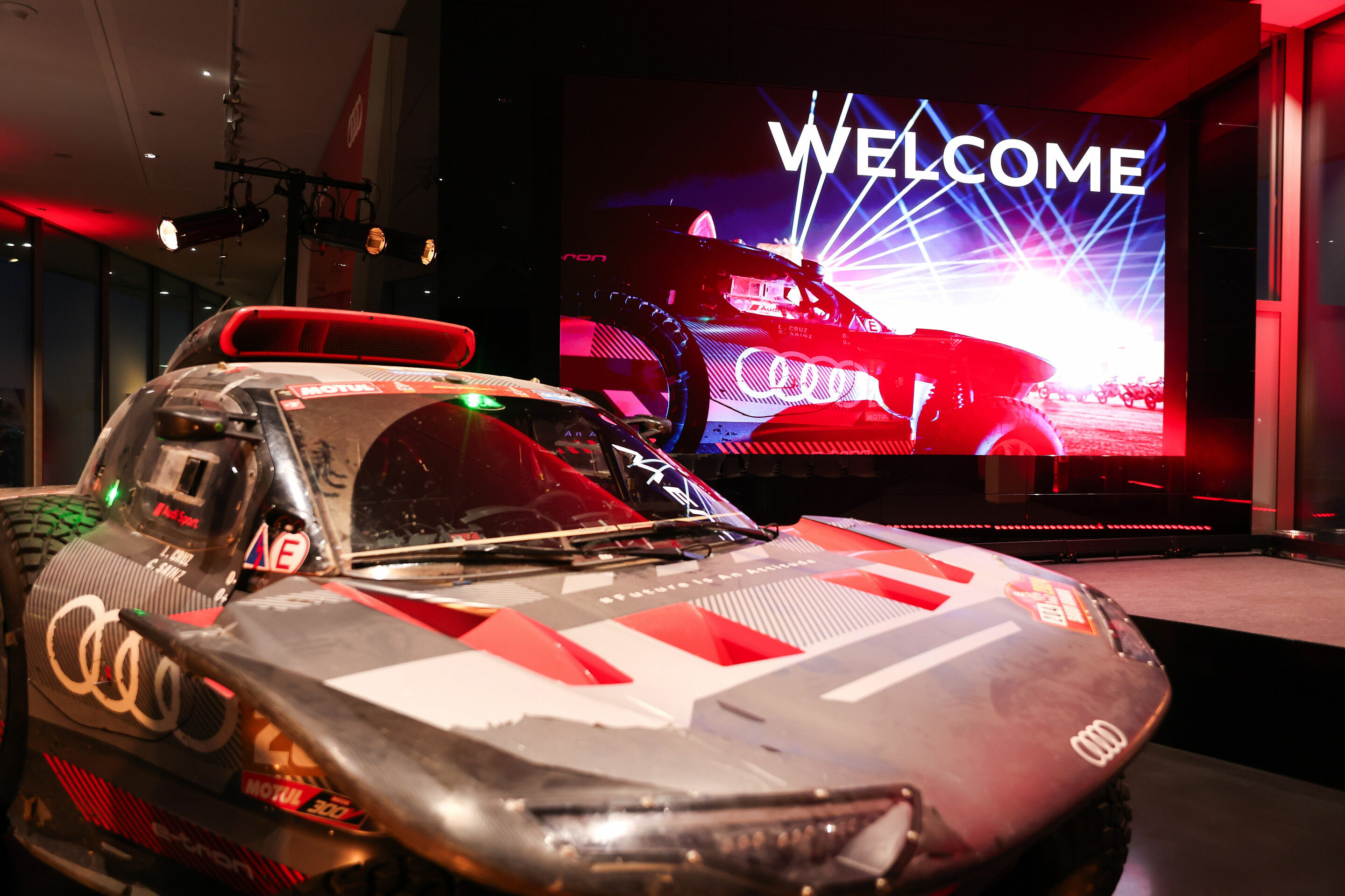 Celebrations Dakar Rally 2024 - Audi RS Q e-tron