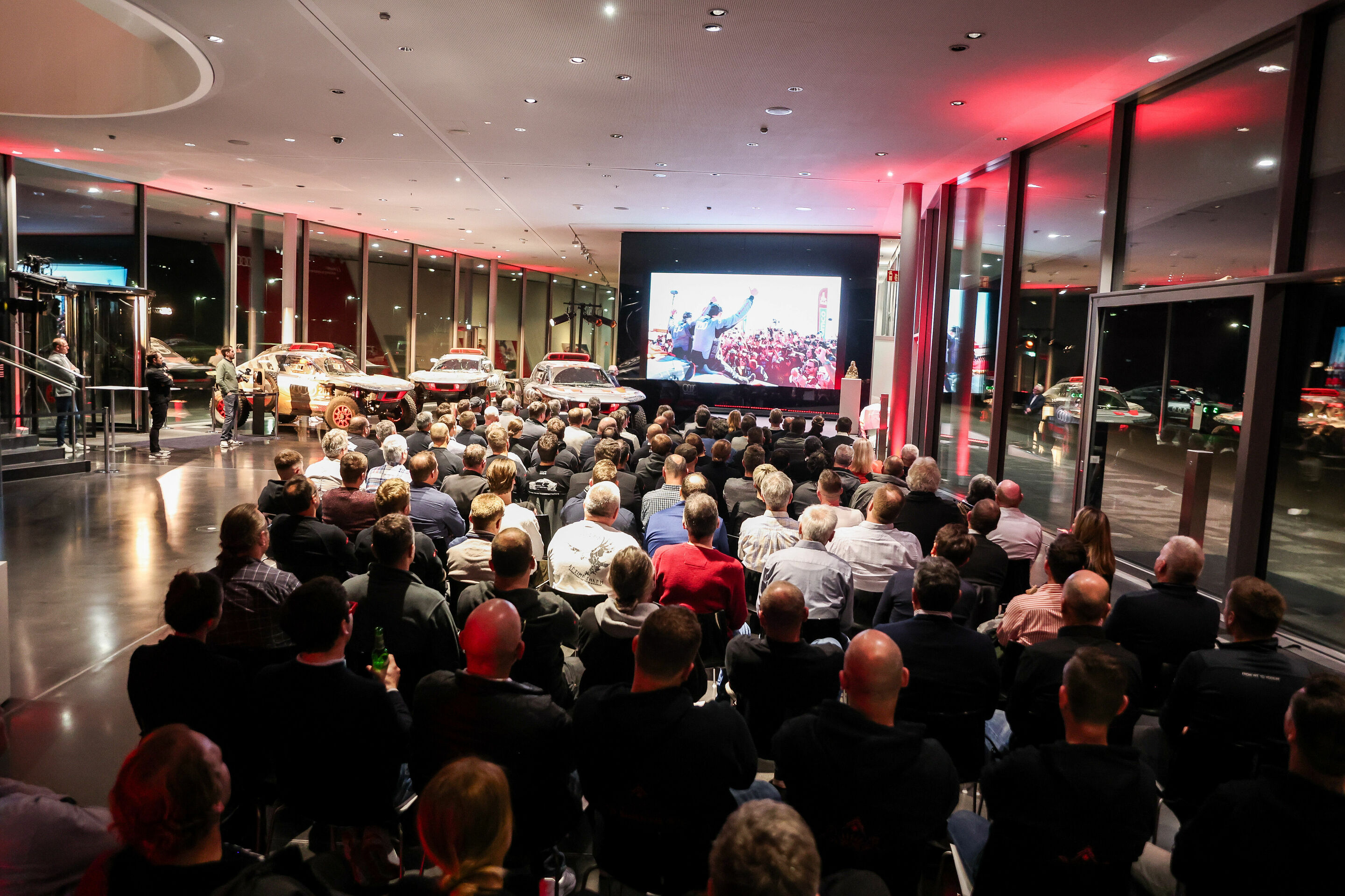 Celebrations Dakar Rally 2024 - Team Audi Sport