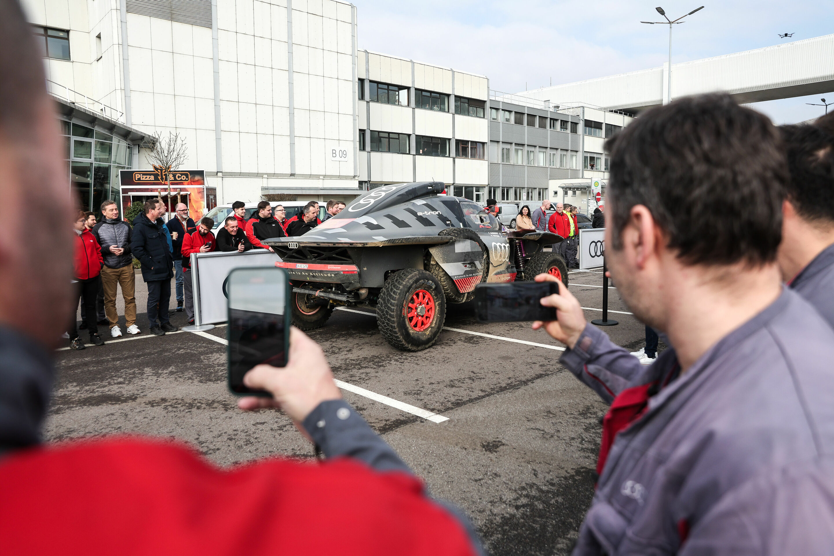 Celebrations Dakar Rally 2024 - Audi RS Q e-tron