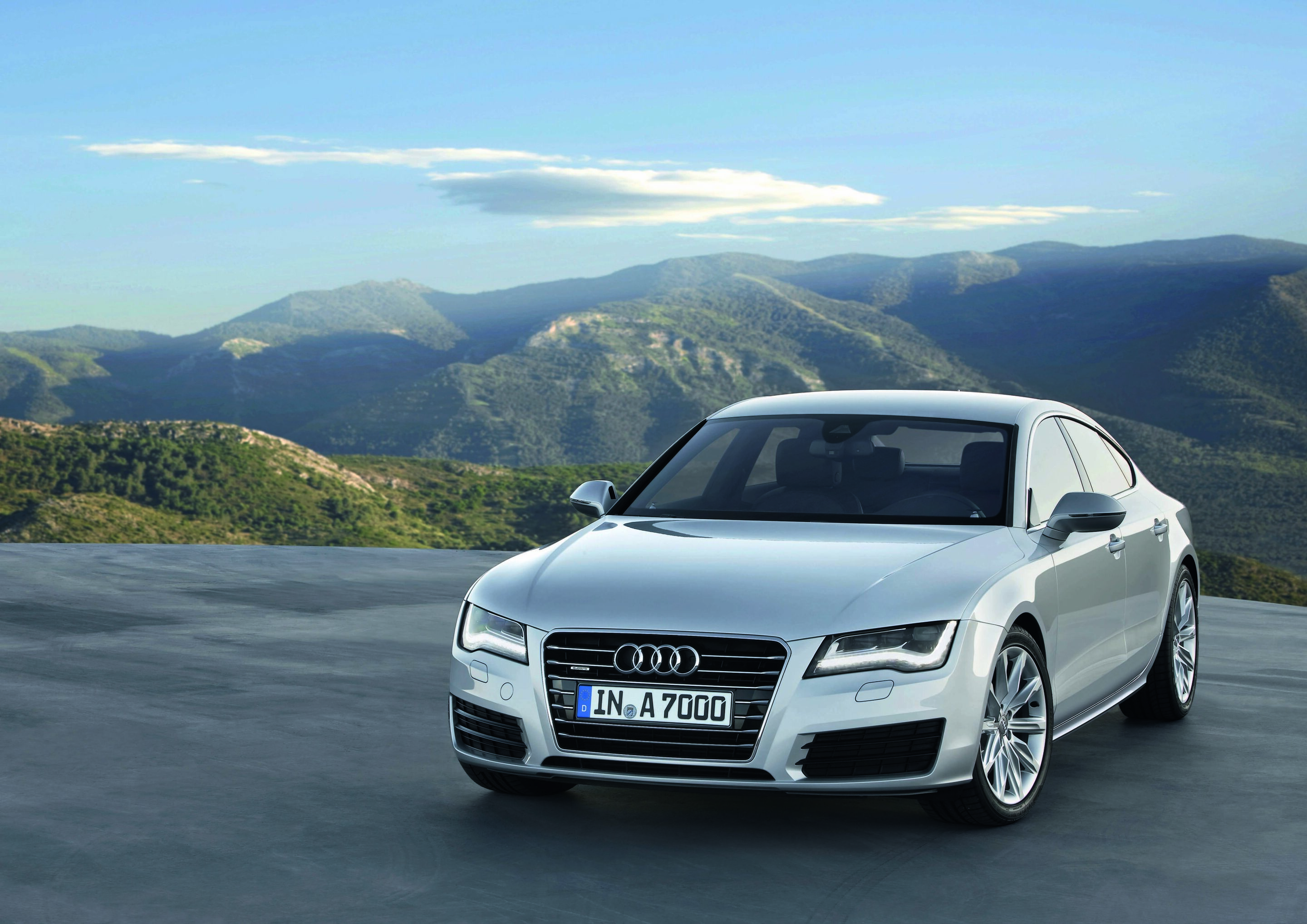 Audi A7 Sportback - Farbe: Eissilber