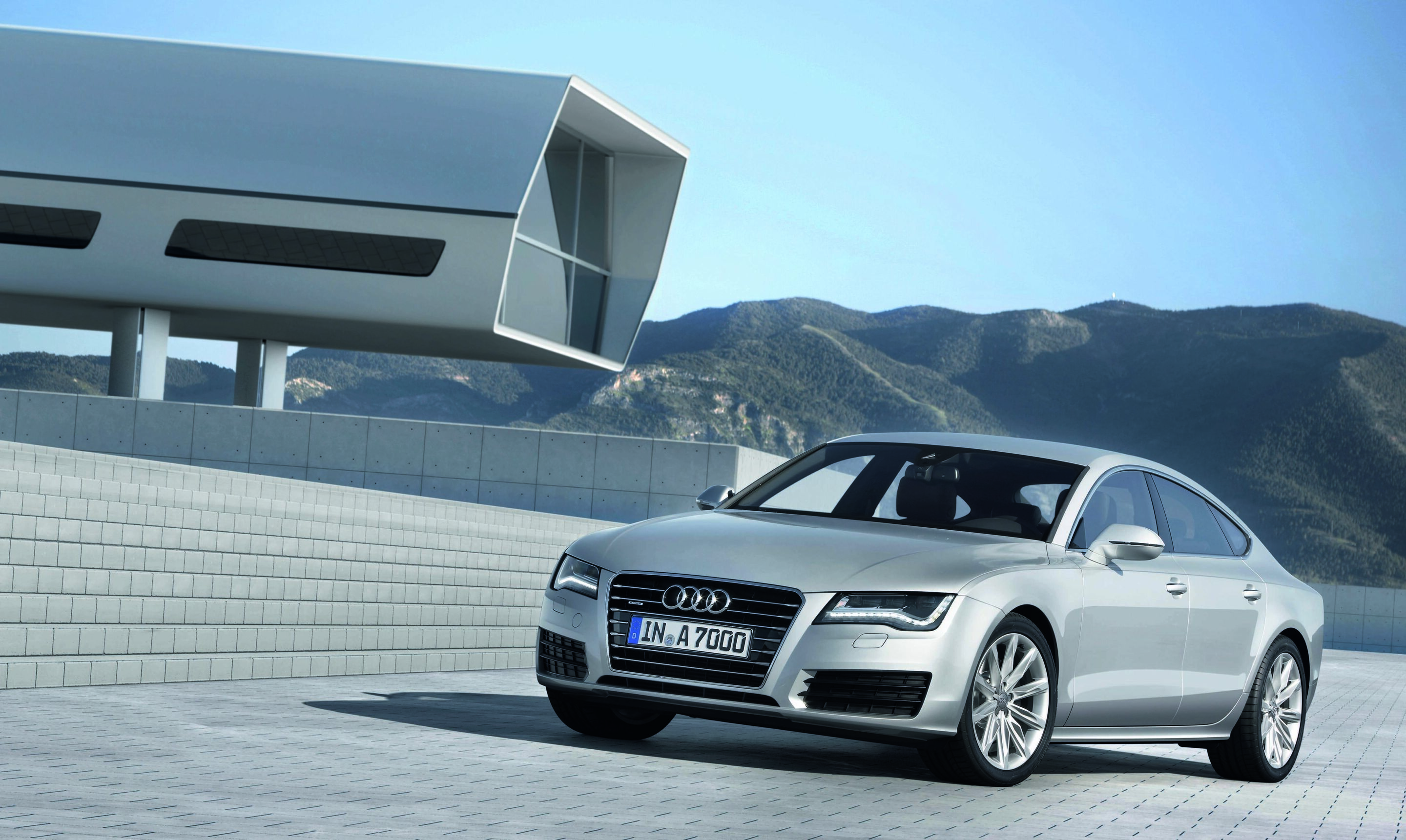 Audi A7 Sportback - Farbe: Eissilber
