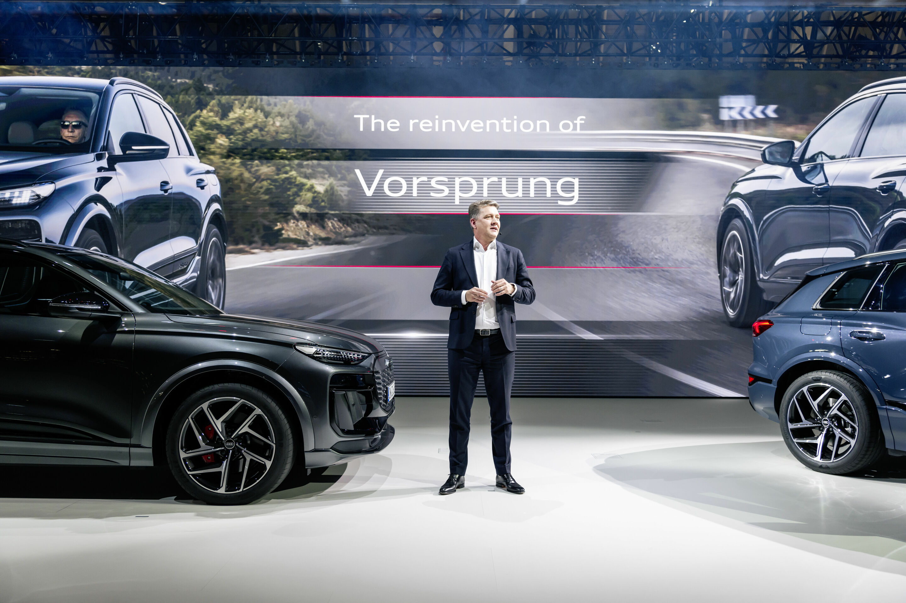 Weltpremiere des Audi Q6 e-tron am 18. März 2024 in Ingolstadt - Gernot Döllner, Vorsitzender des Vorstands