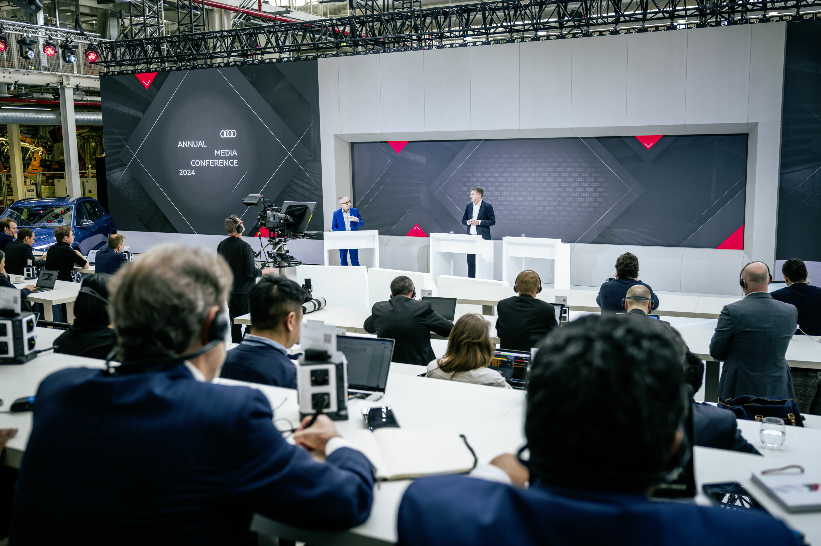 Annual Media Conference der AUDI AG vom 19. März 2024 - CEO Gernot Döllner