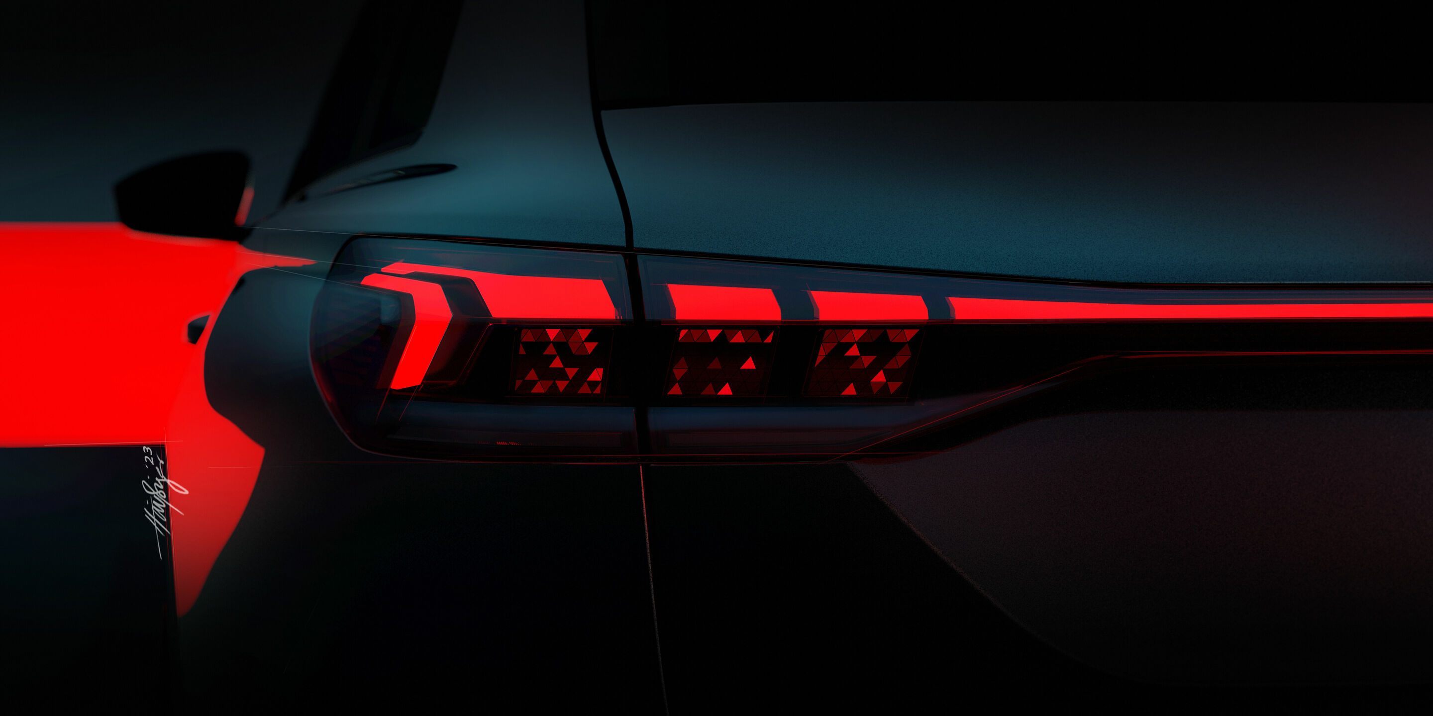 Sketch - Sketches - Audi Q6 e-tron - Sketches - Audi Q6 e-tron