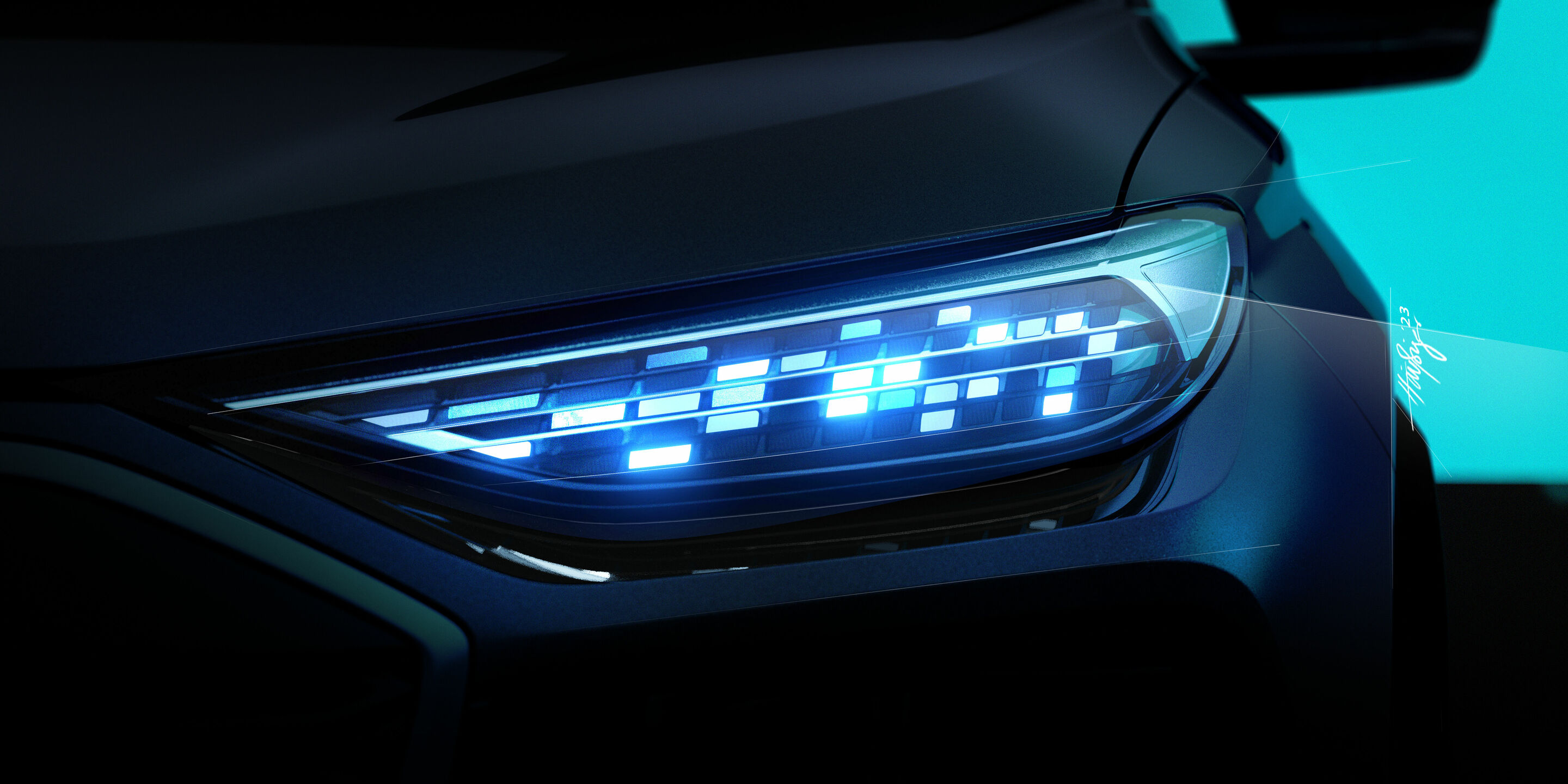 Skizze - Skizze - Audi Q6 e-tron - Skizze - Audi Q6 e-tron