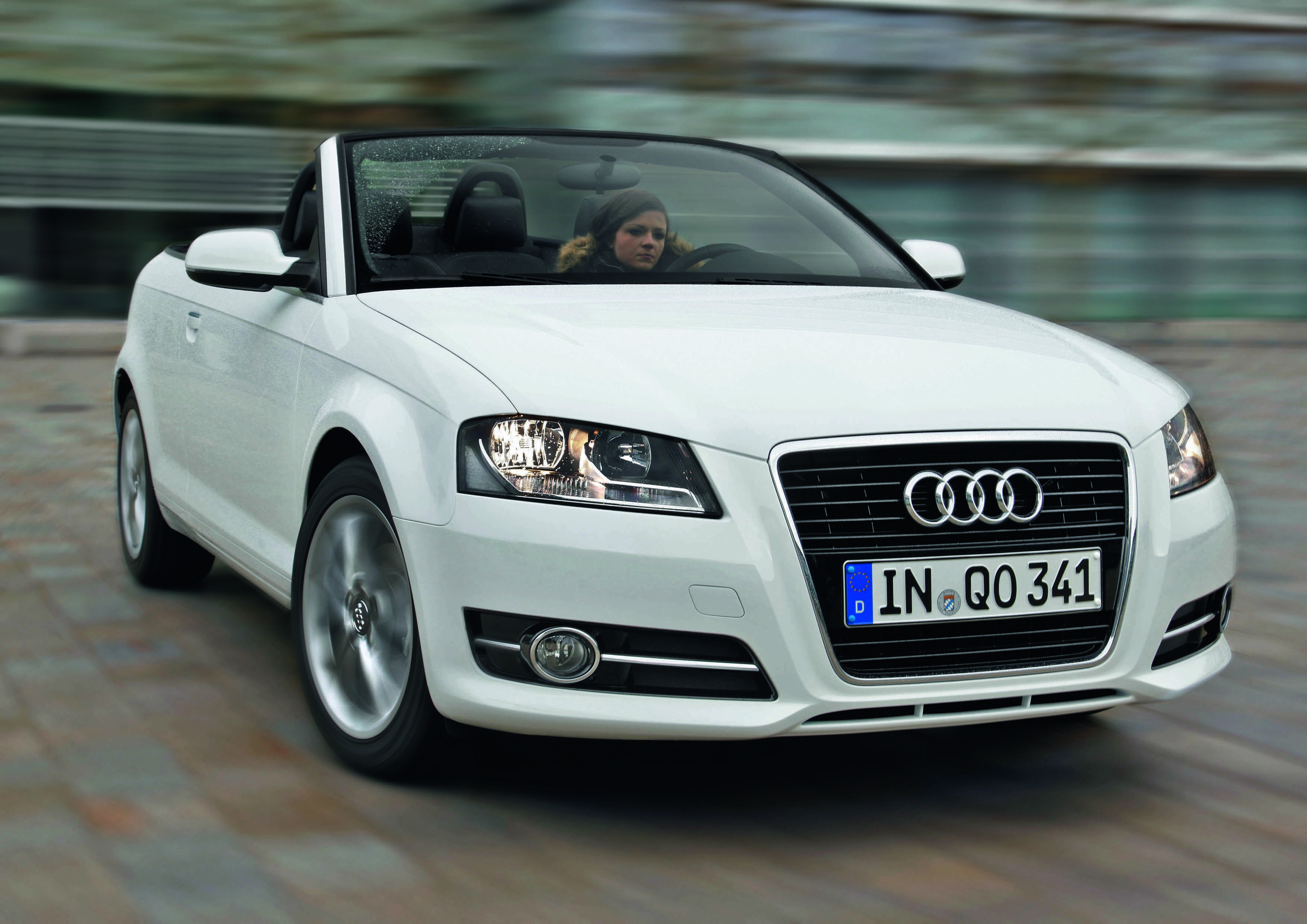 Audi A3 Cabriolet - Farbe: Ibisweiß
