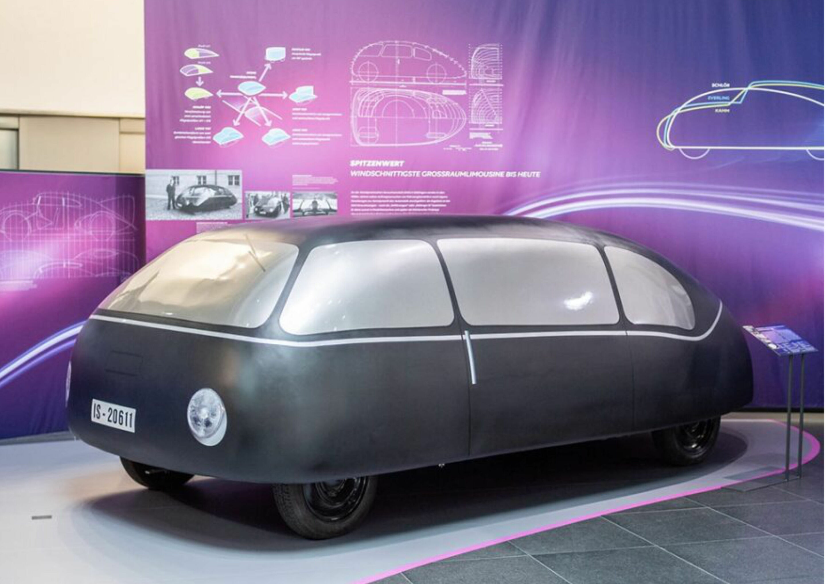 Vortragsreihe zur Sonderausstellung „Windschnittig“ - Das Experimentalfahrzeug Schlörwagen, auch bekannt als „Göttinger Ei“, setzte in den 1930er-Jahren neue Maßstäbe in puncto Aerodynamik.