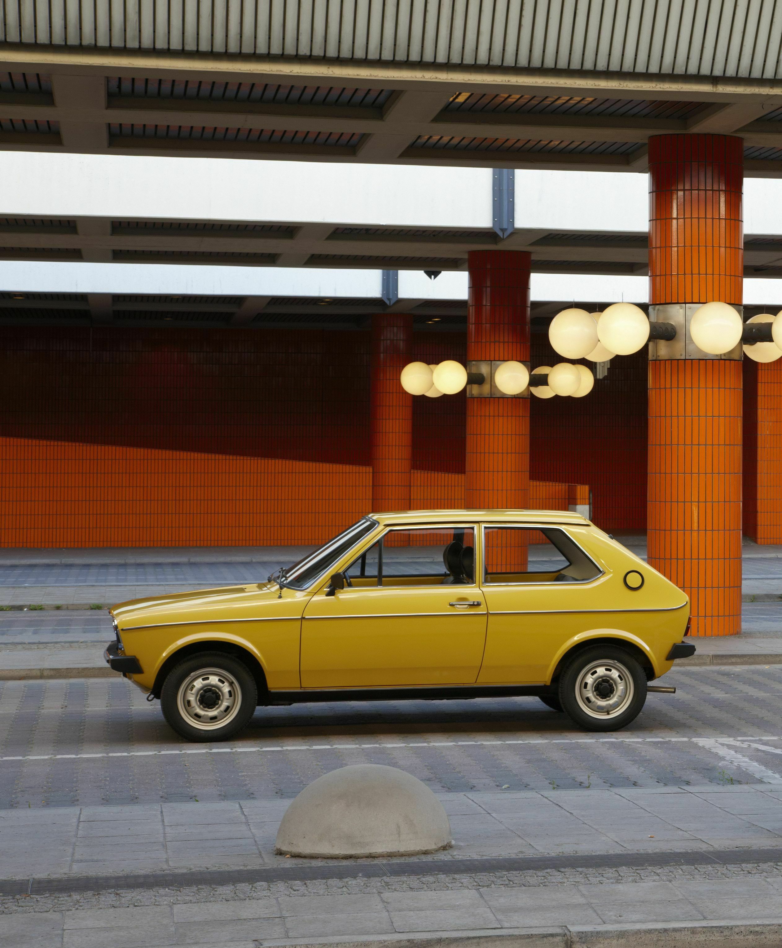 Germany’s first small car was launched 50 years ago - The Audi 50 – a model from Audi’s historic vehicle collection.