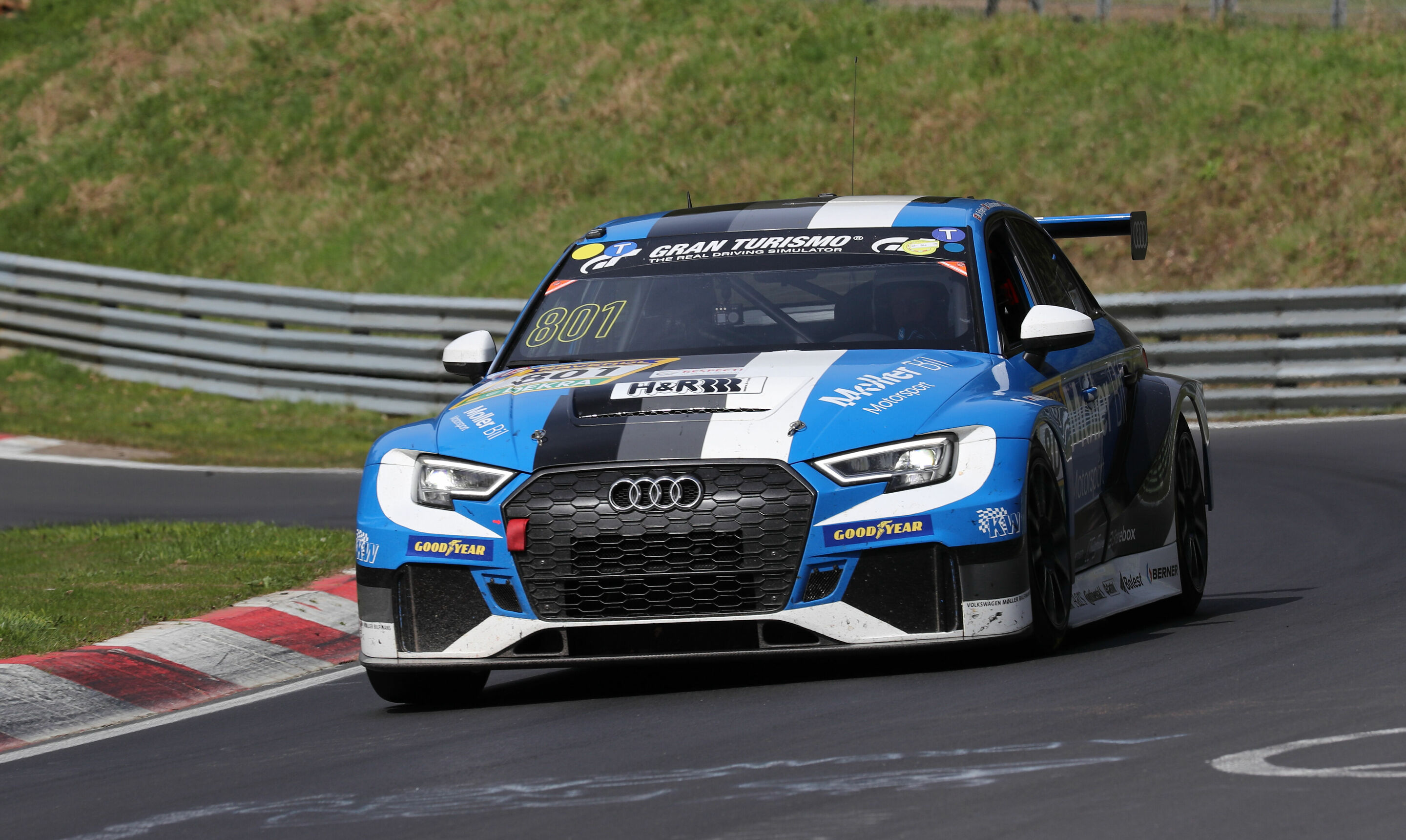 24h Nürburgring Qualifiers 2024 - Audi RS 3 LMS #801 (Møller Bil), Anders Lindstad/Kenneth Østvold/Håkon Schjærin