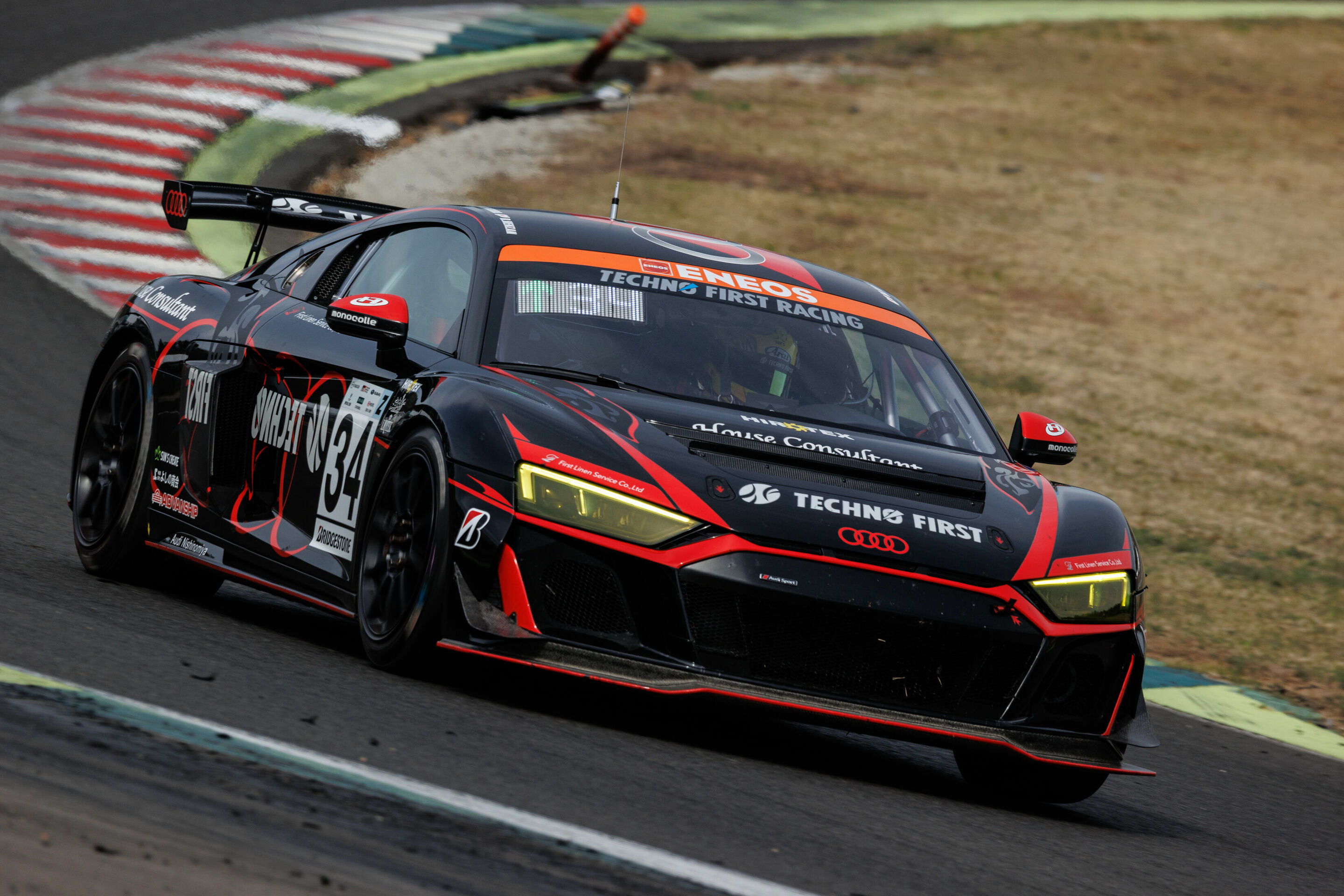 Super Taikyu Series 2024 - Audi R8 LMS GT4 #34 (Techno First), Masaki Kanou/Riki Okusa/Hironobu Yasuda/Ryoma Henzan