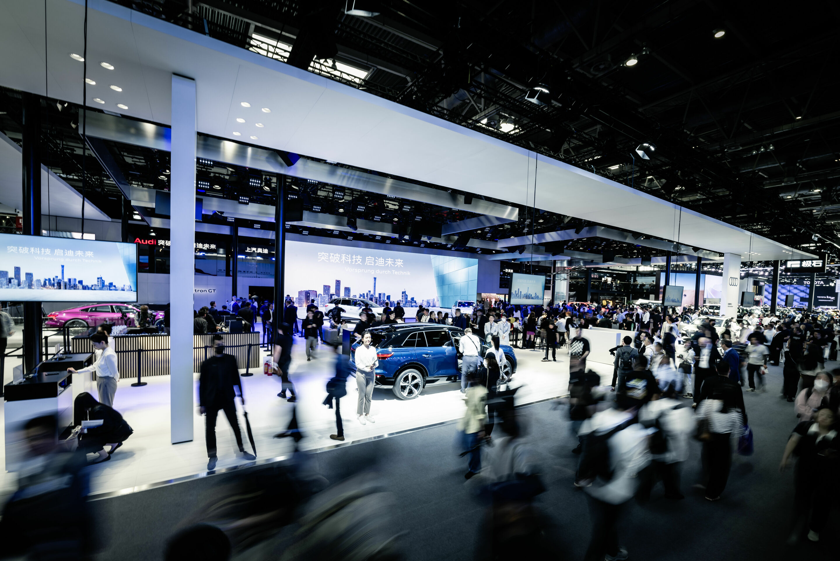 Audi auf der Auto China 2024 - Auf der Auto China präsentiert Audi seine Strategie und sein rein elektrisches Portfolio für den größten Automobilmarkt der Welt.