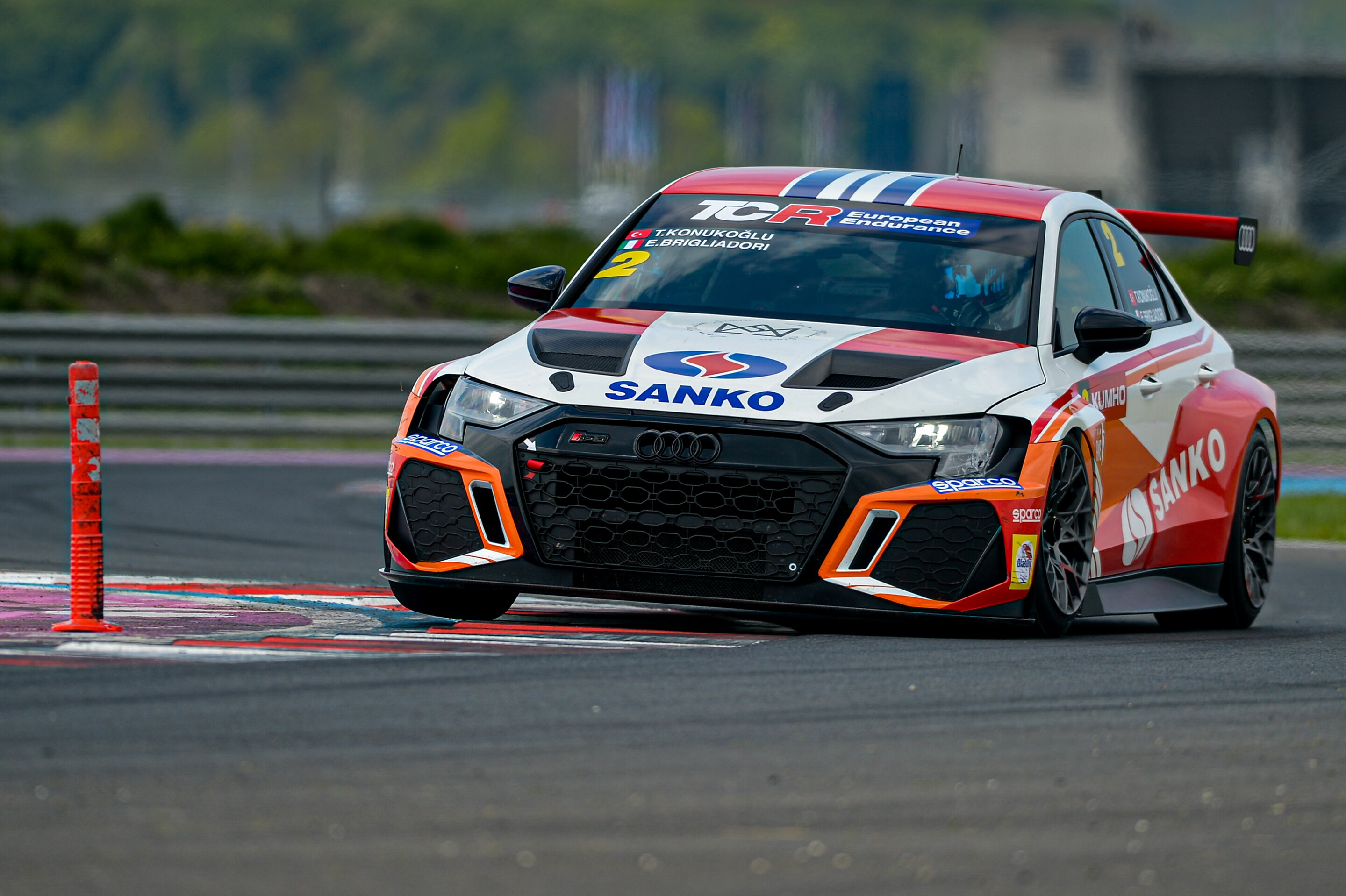 TCR European Endurance 2024 - Audi RS 3 LMS #2 (Texaco Team AMS), Turgut Konukoğlu/Eric Brigliadori