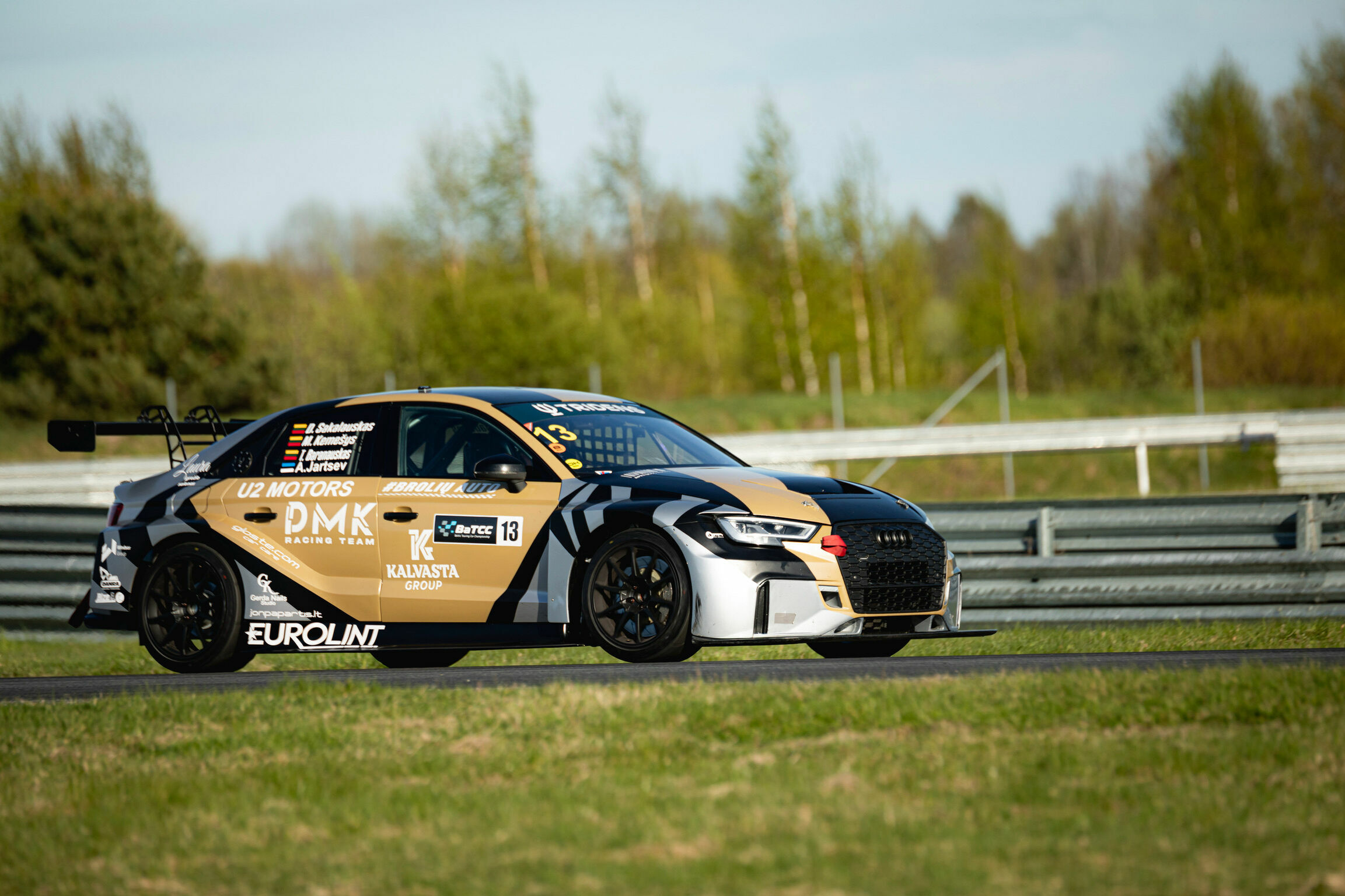 Nankang Endurance Academy 2024 - Audi RS 3 LMS #13 (DMK Racing Team), Marius Kemesys/Deividas Sakalauskas