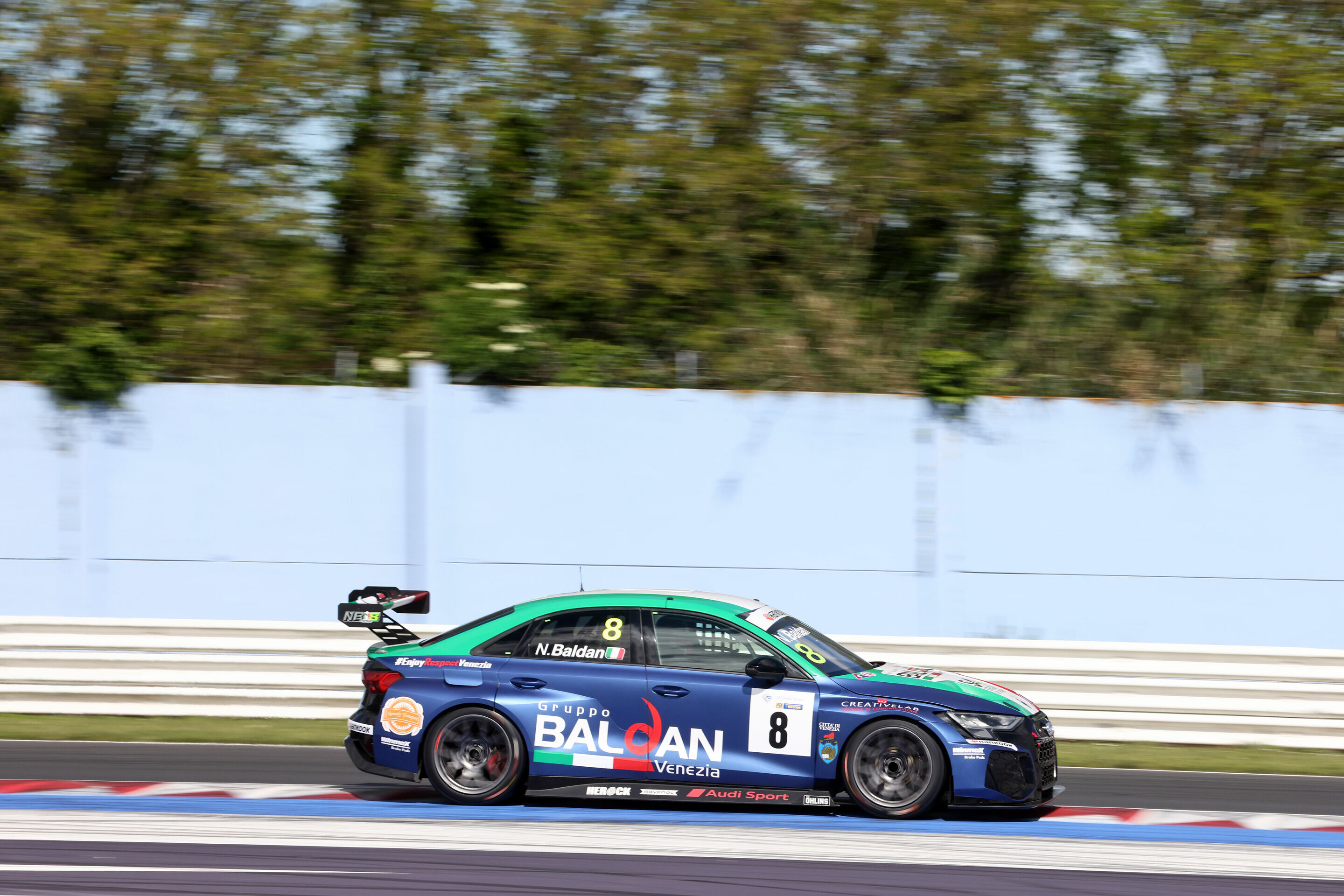 TCR Italy 2024 - Audi RS 3 LMS #8 (Aikoa Racing), Nicola Baldan