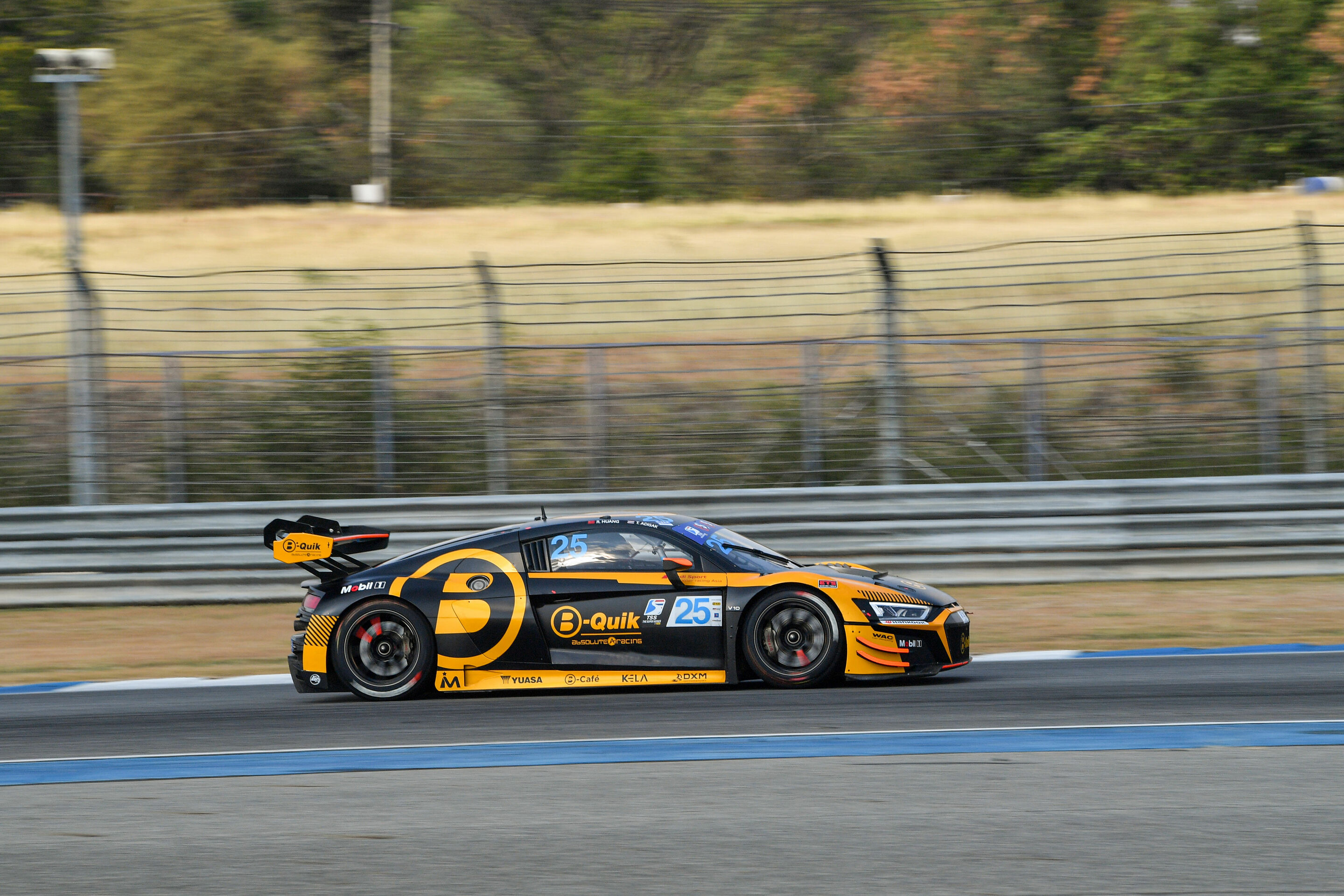 Thailand Super Series 2024 - Audi R8 LMS #25 (B-Quik Absolute Racing), Huang Ruohan/Adisak Tangphuncharoen
