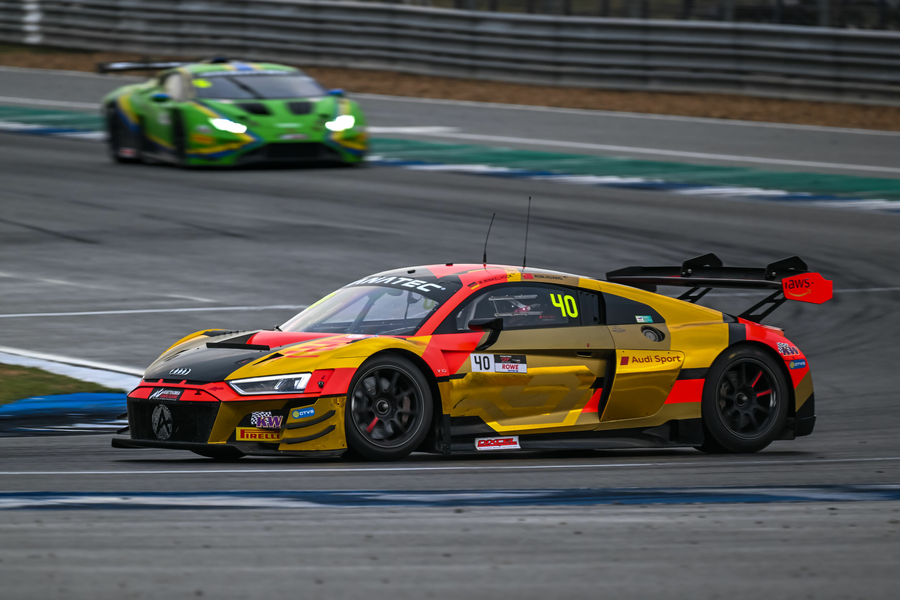 GT World Challenge Asia 2024 - Audi R8 LMS #40 (Audi Sport Asia Team Absolute), Ruo Han Huang/Markus Winkelhock