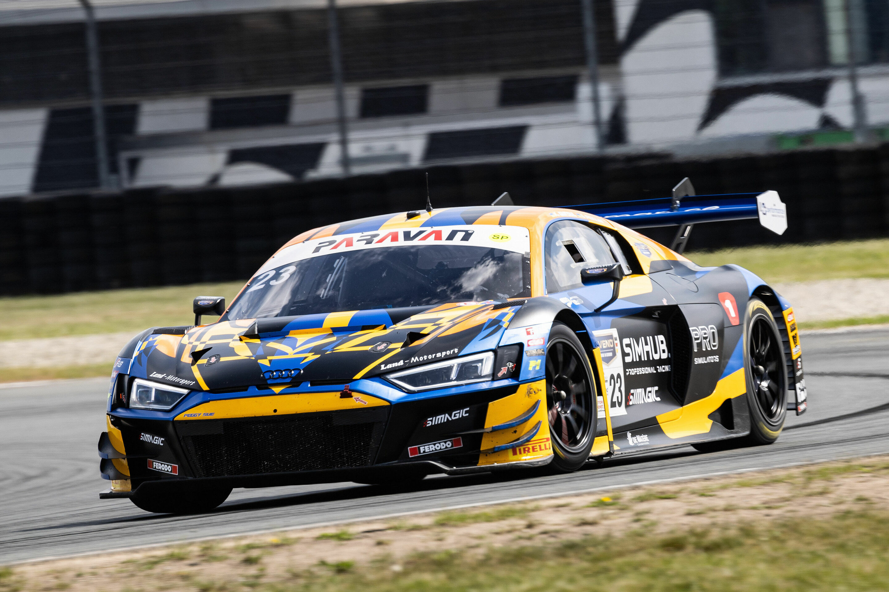 GTC Race 2024 - Audi R8 LMS #23 (Land-Motorsport), Konstantin Gutsul/Ivan Peklin